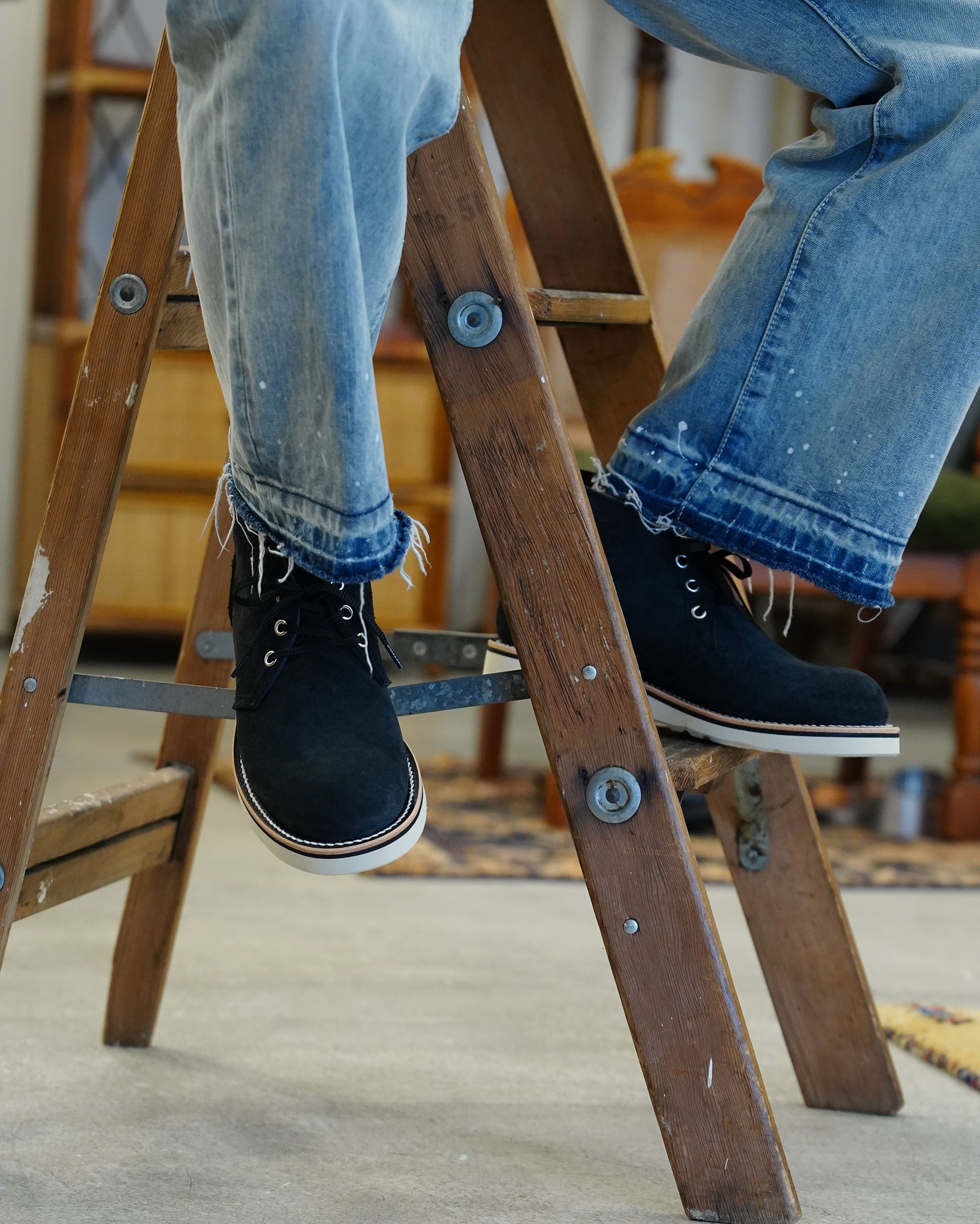 MAHOUT(マハウト)INK BLK/ROUGHOUT