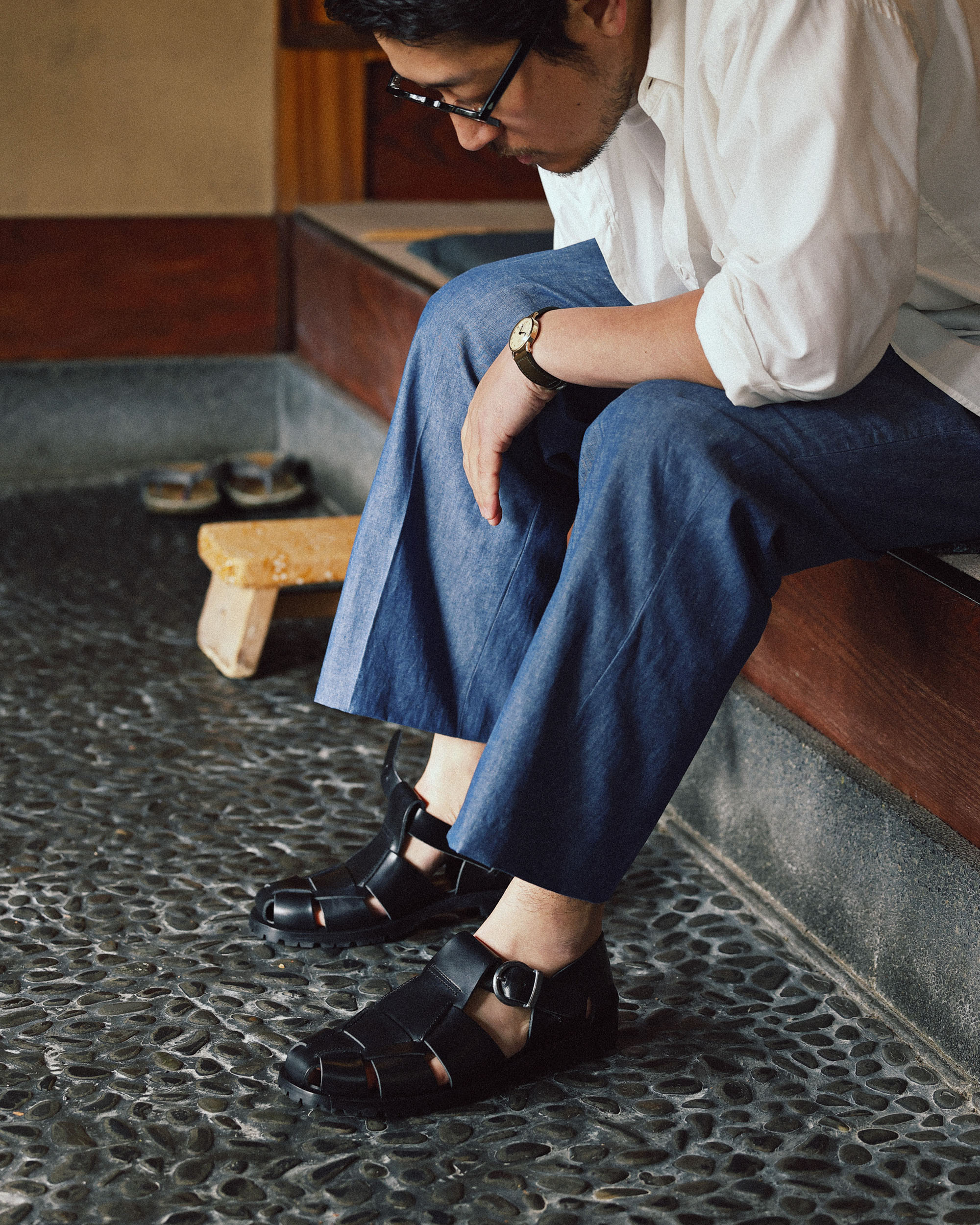 HEMINGWAY (ヘミングウェイ) VEGETABLE BLK/COW