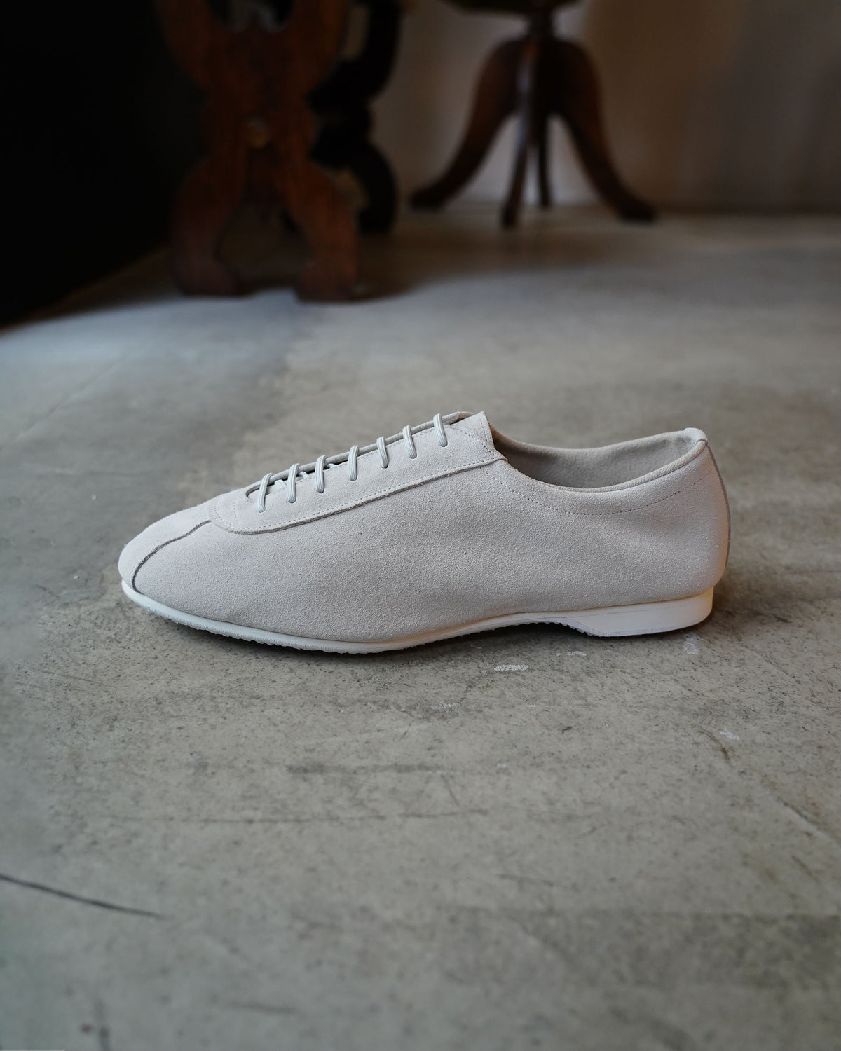 JAZZ flat shoes / BROWN