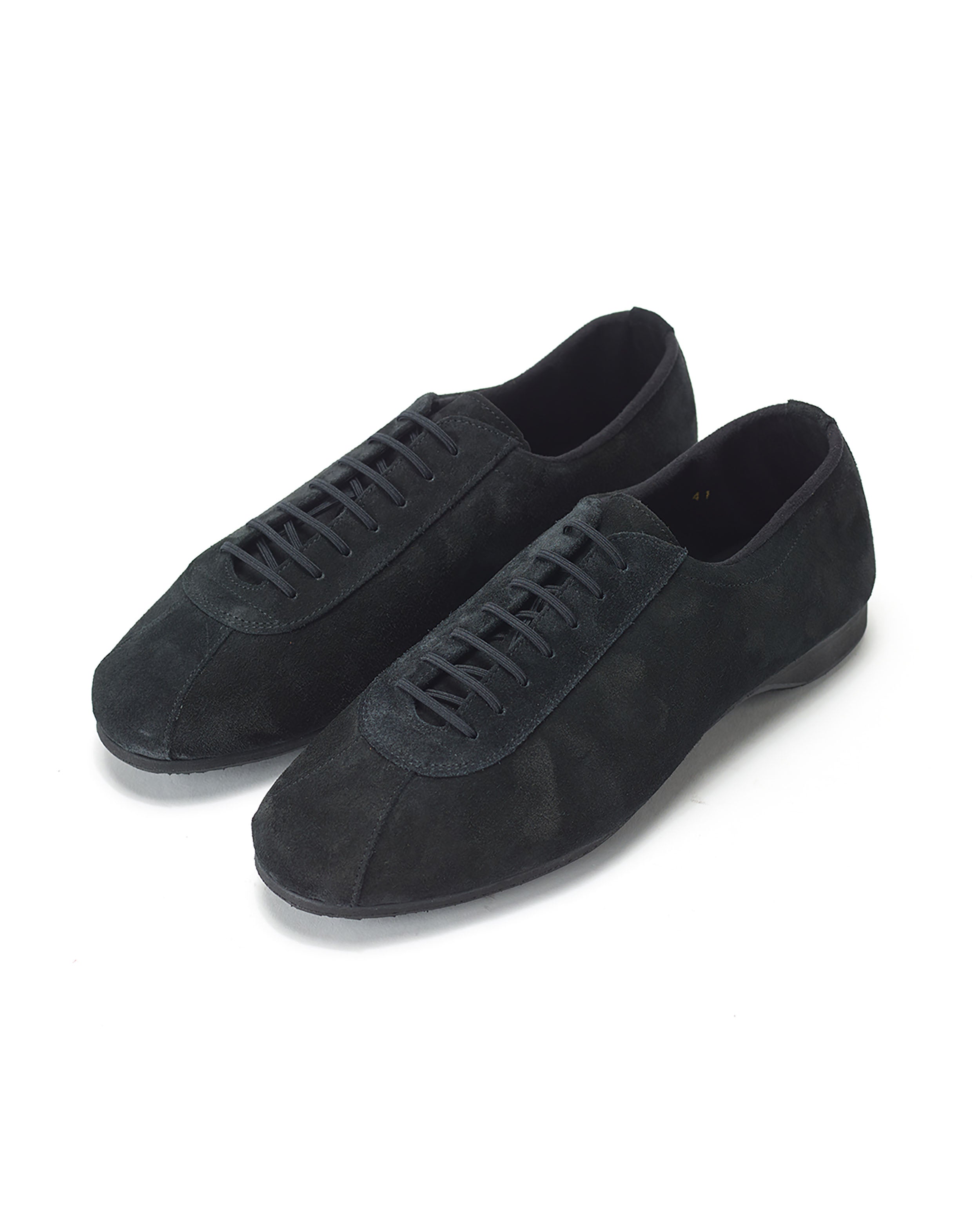 JAZZ 平底鞋 / 黑色(磨砂皮)