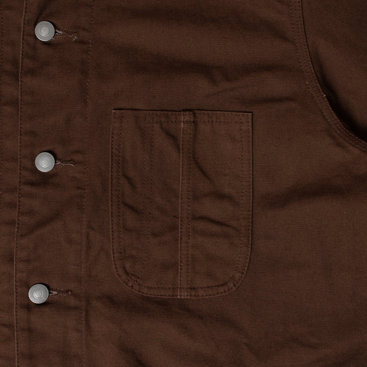Fit's Like A Hug Coverall Jacket -BROWN-