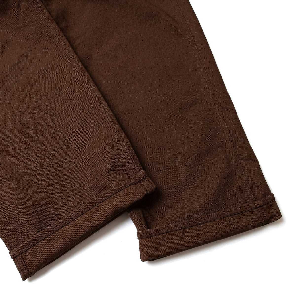 Fit's Like A Hug Jeans Cotton Duck -BROWN-