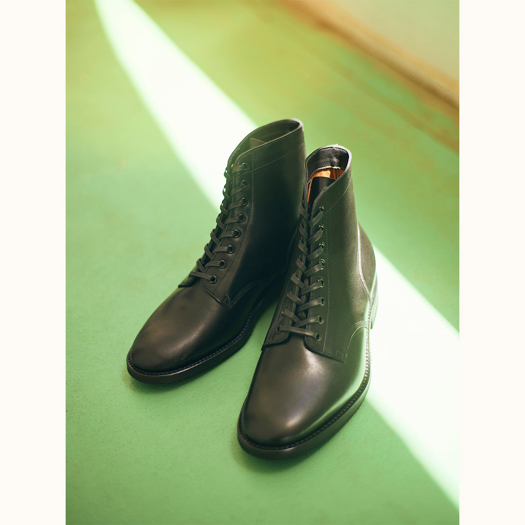 ESCAPE Ⅱ 复古 黑色 / 小牛皮