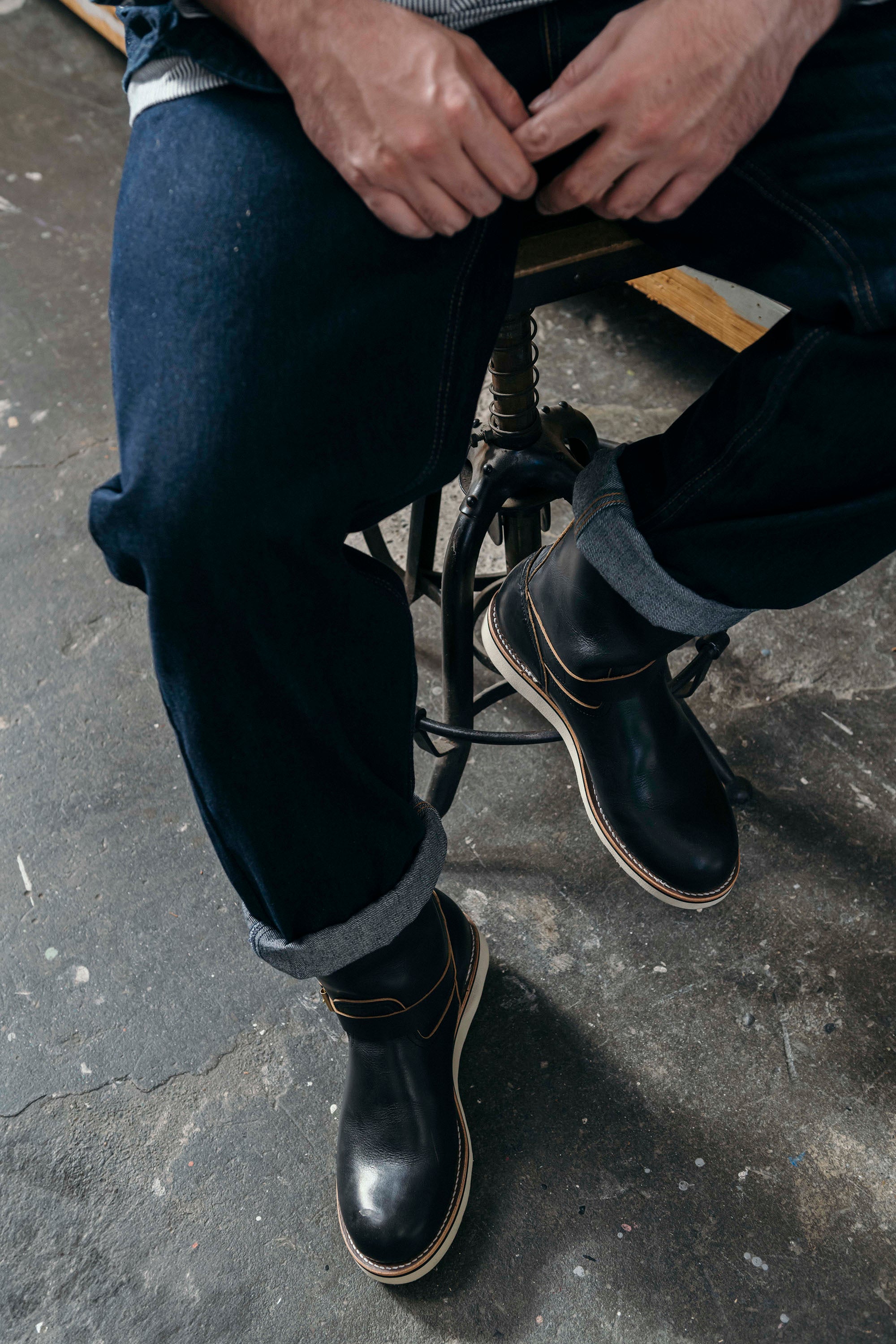 GRIDLEY 油茶芯 黑色/牛