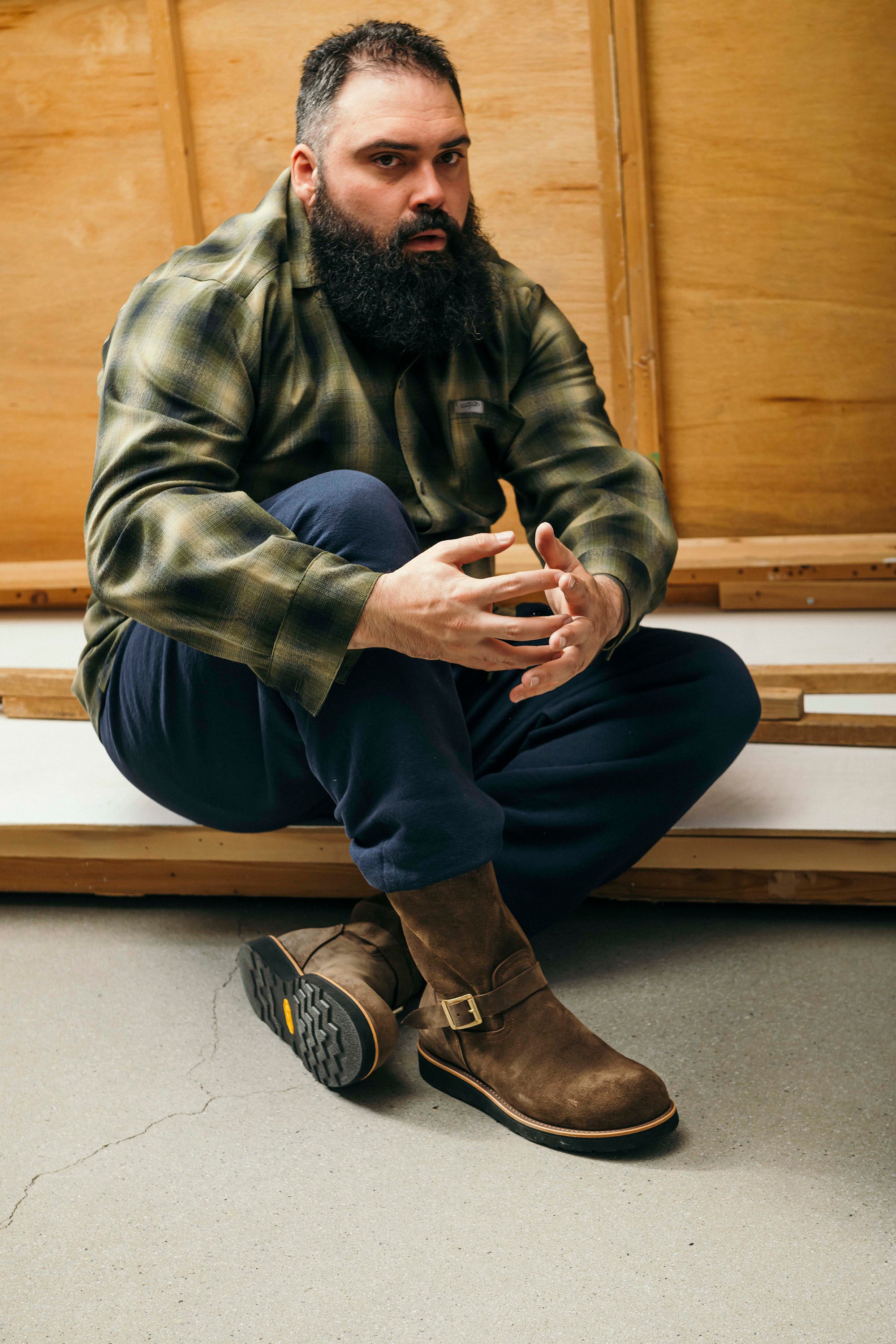 GRIDLEY 栗棕色/粗糙