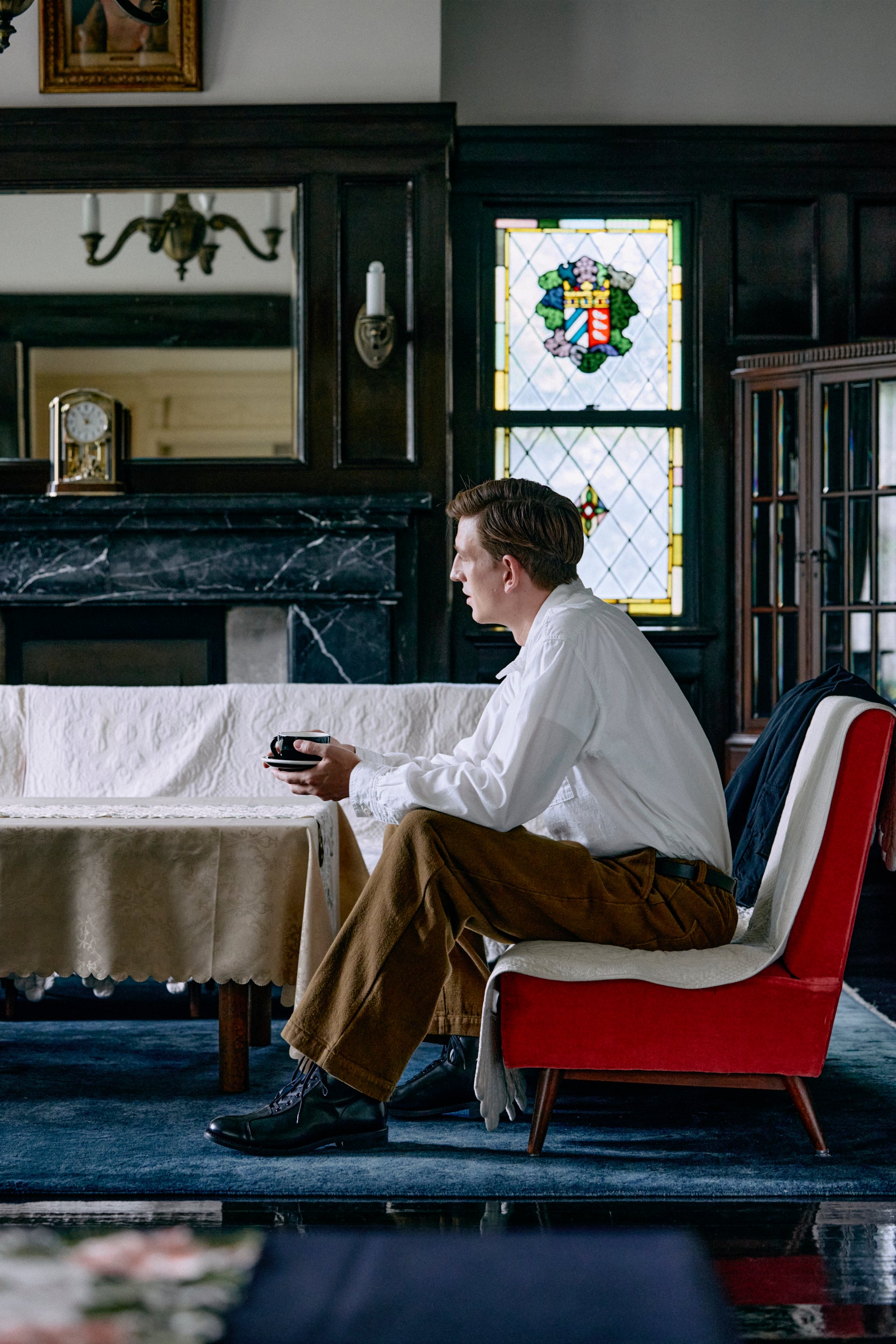 SPALDING 复古黑/小牛皮