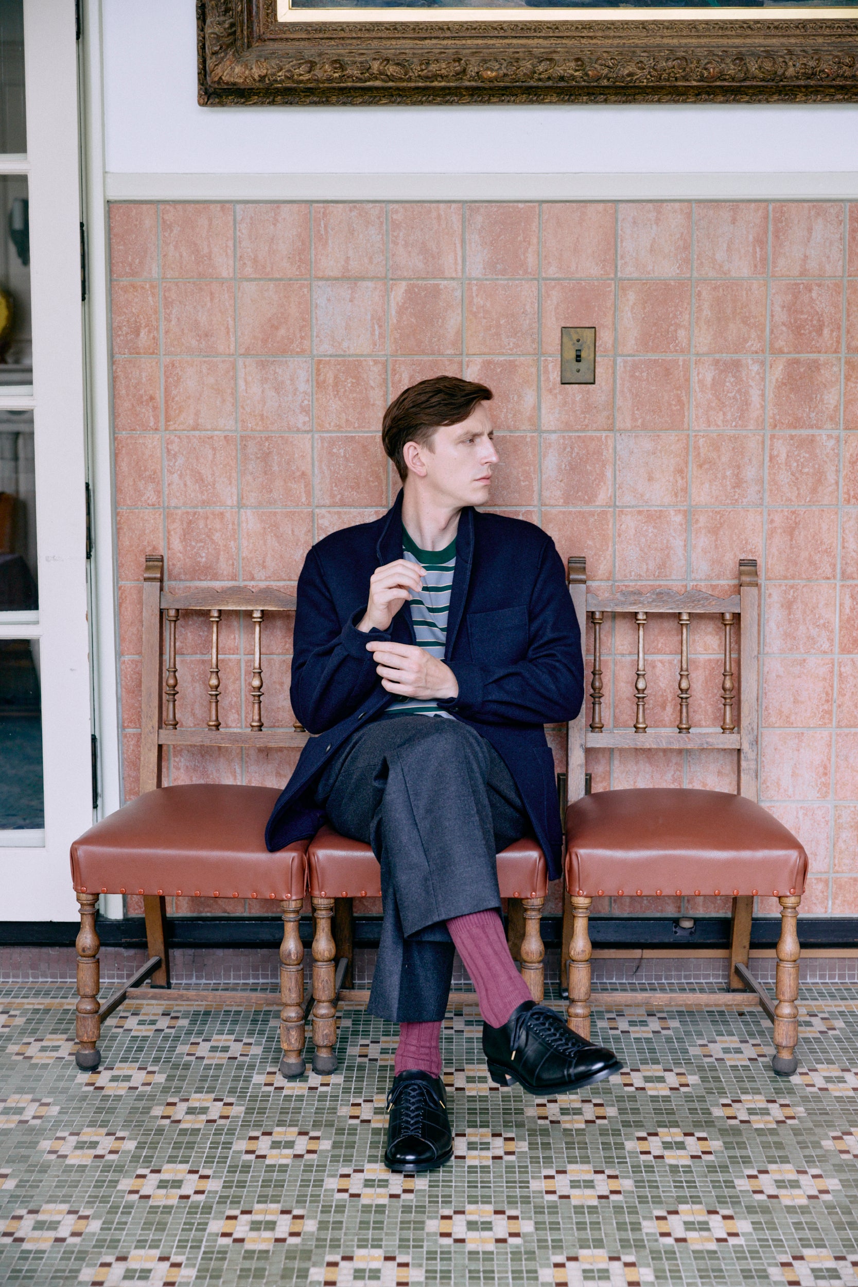 ALI Ⅱ 复古 黑色/小牛皮