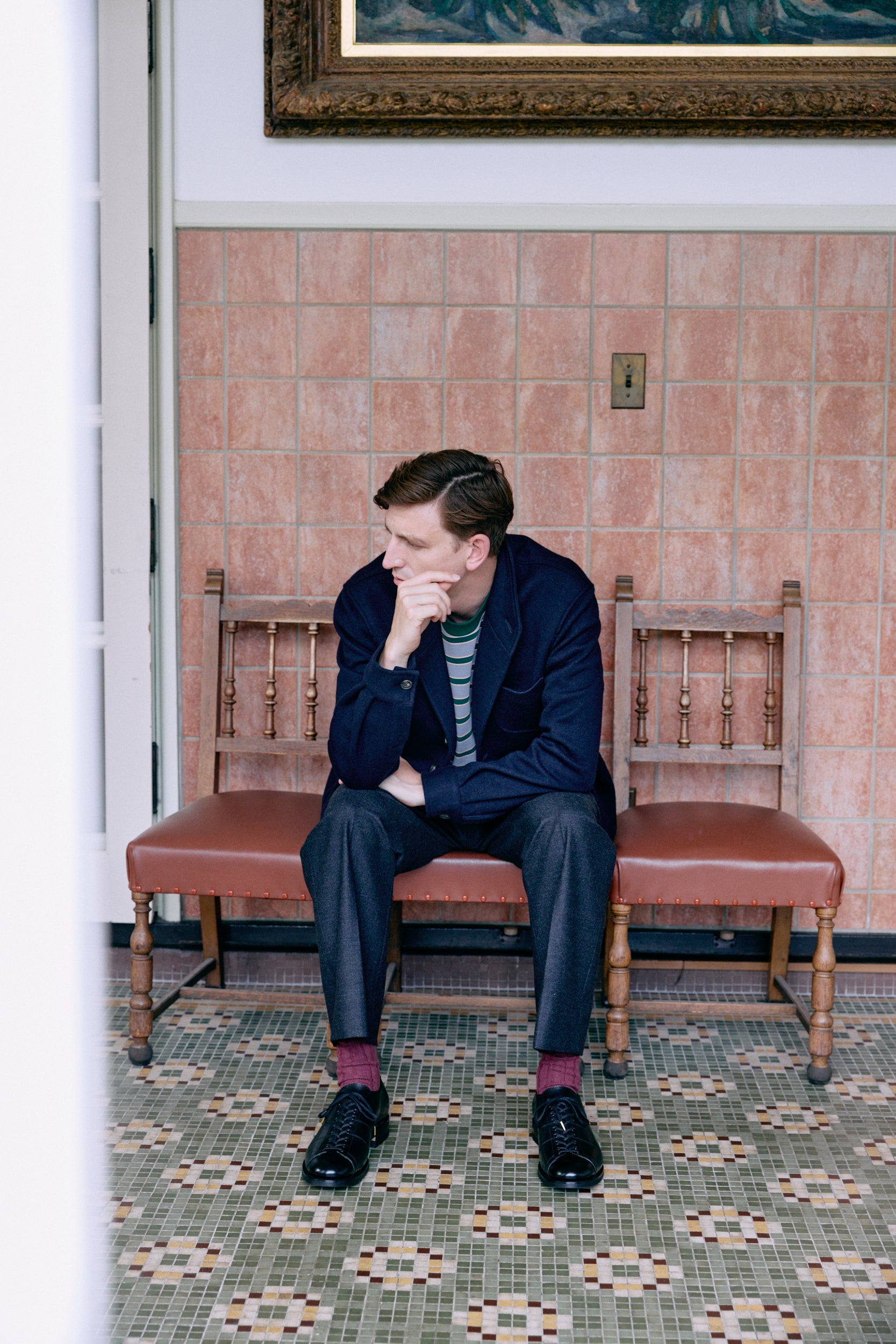 ALI Ⅱ 复古 黑色/小牛皮