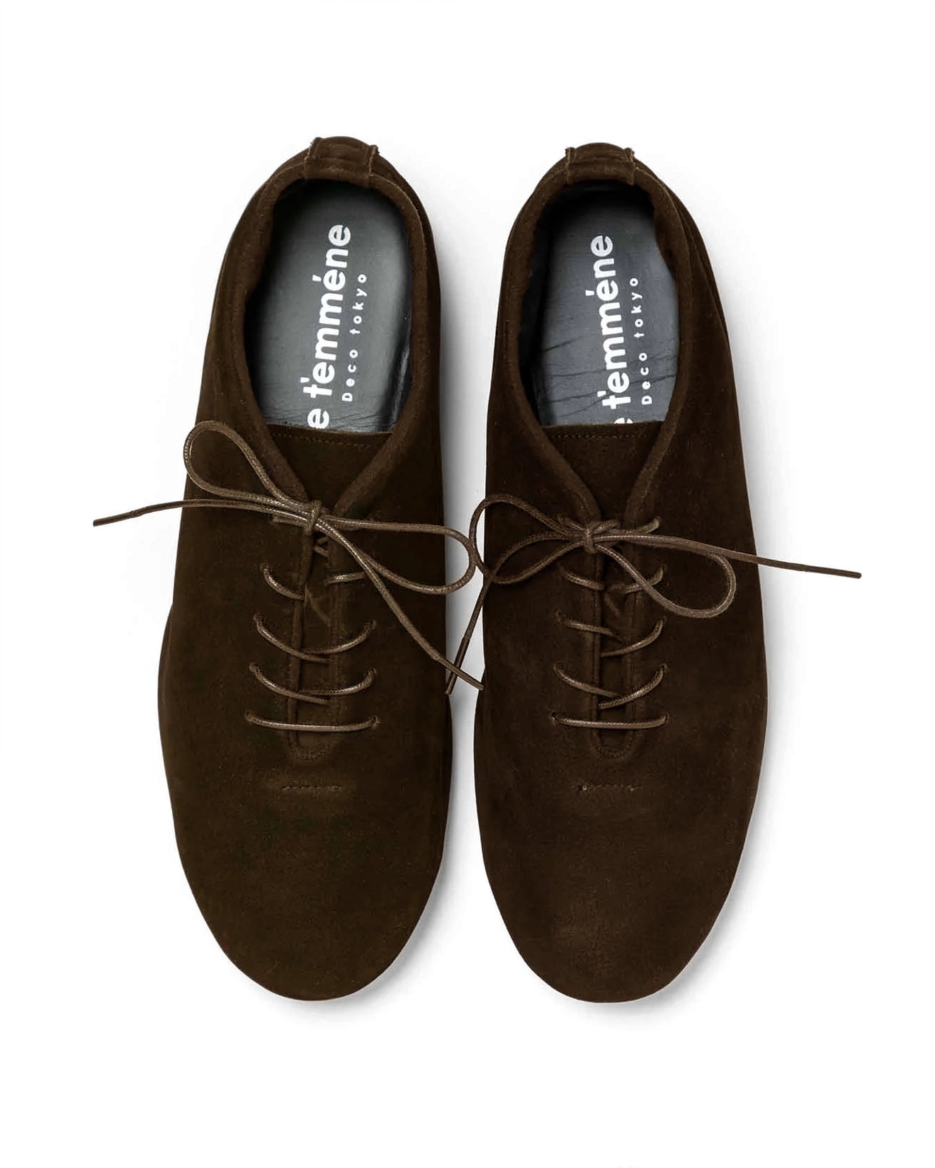 JAZZフラットシューズ / BROWN(ヌバック)