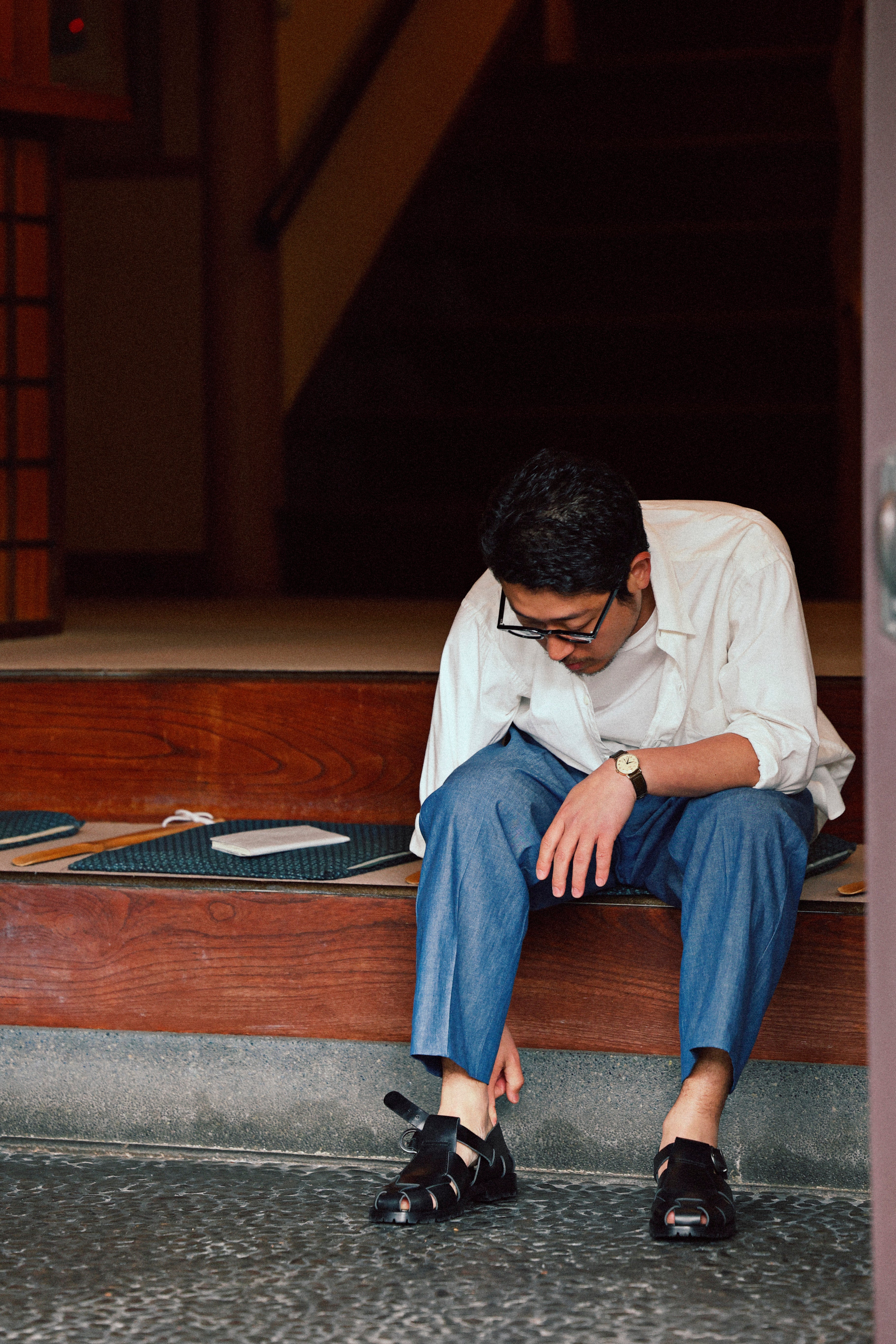 HEMINGWAY VEGETABLE BLK/COW