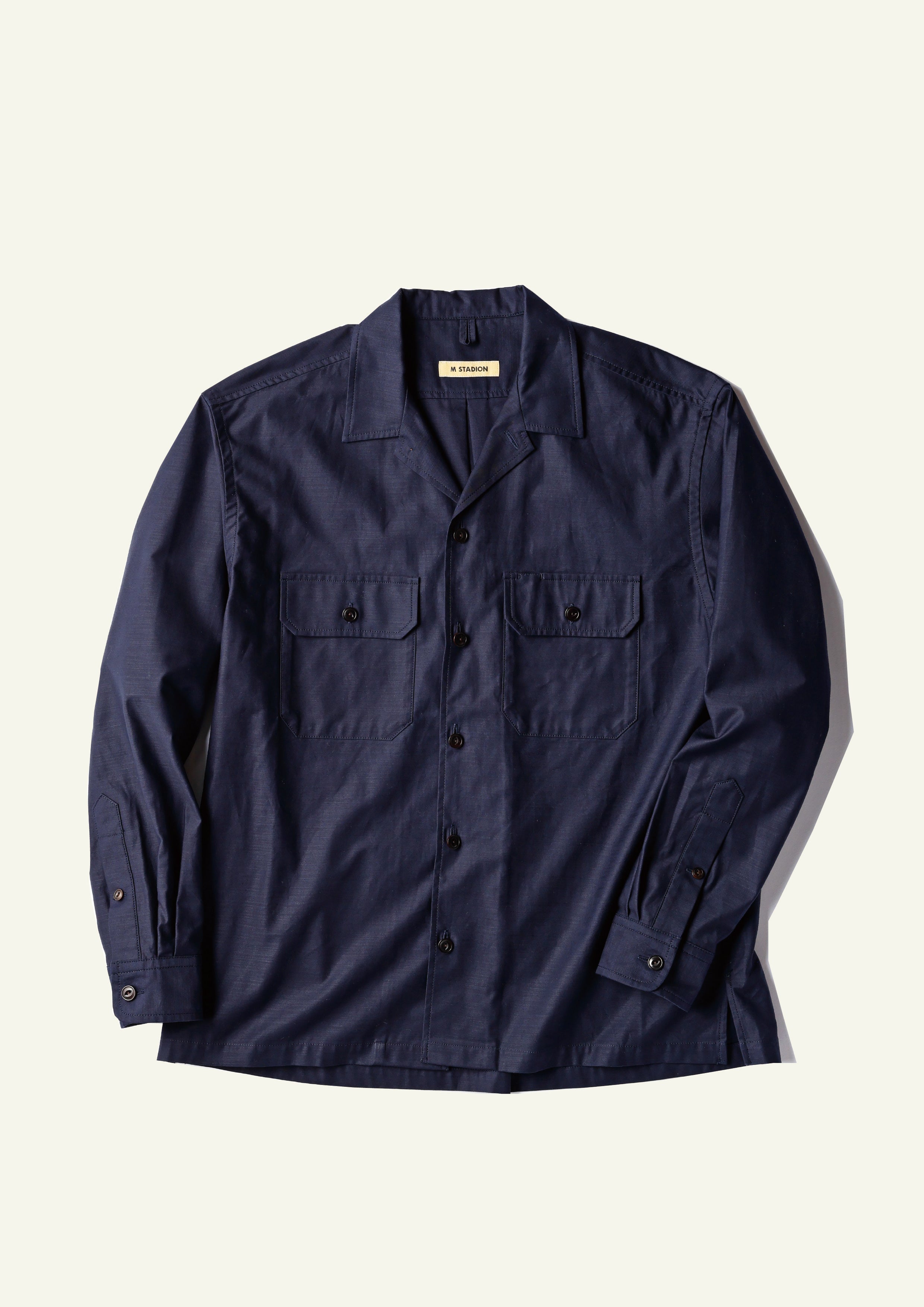 ADAMS-Work Shirt Jacket / NAVY