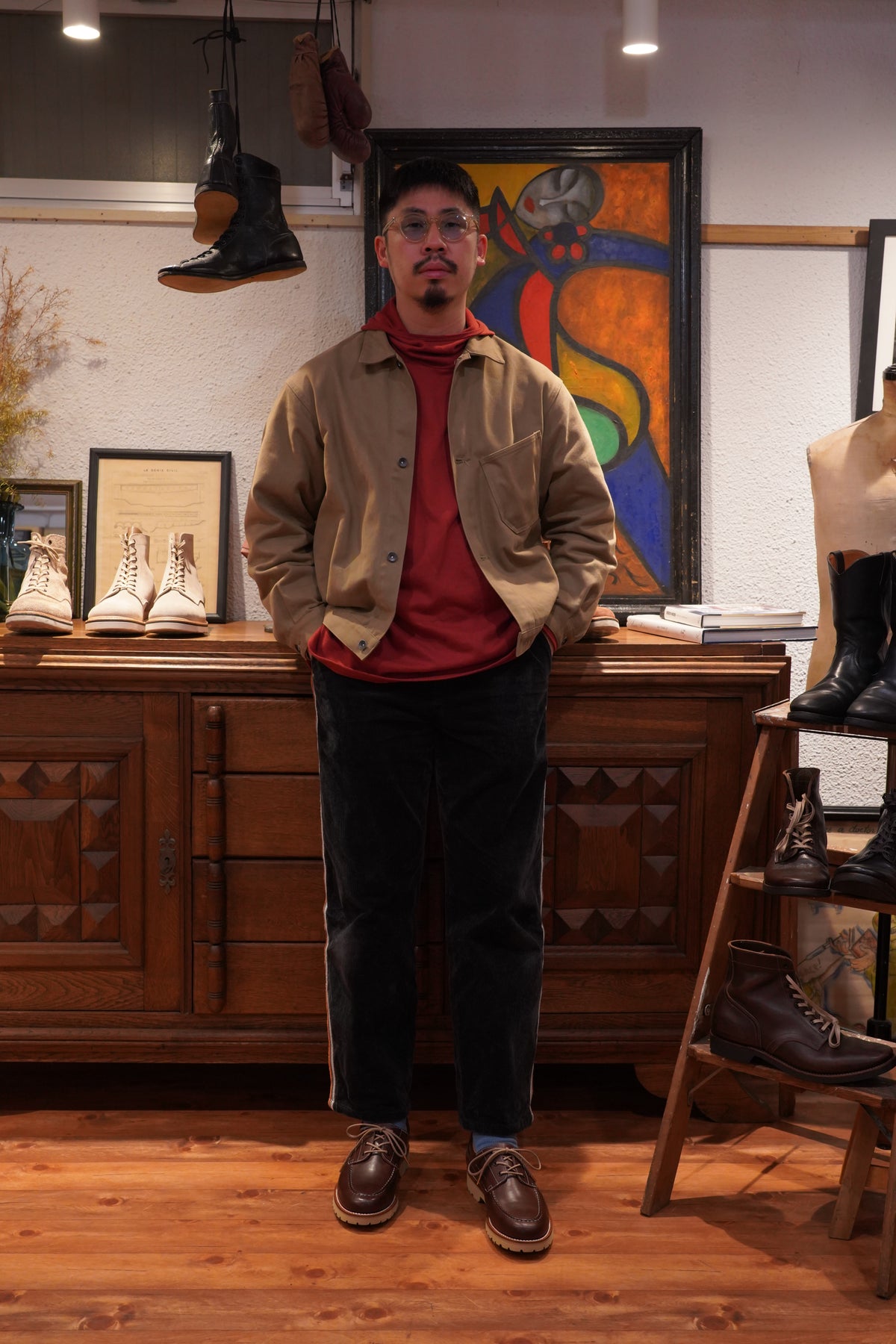 WATTO(ワット) VINTAGE BRN/CALF