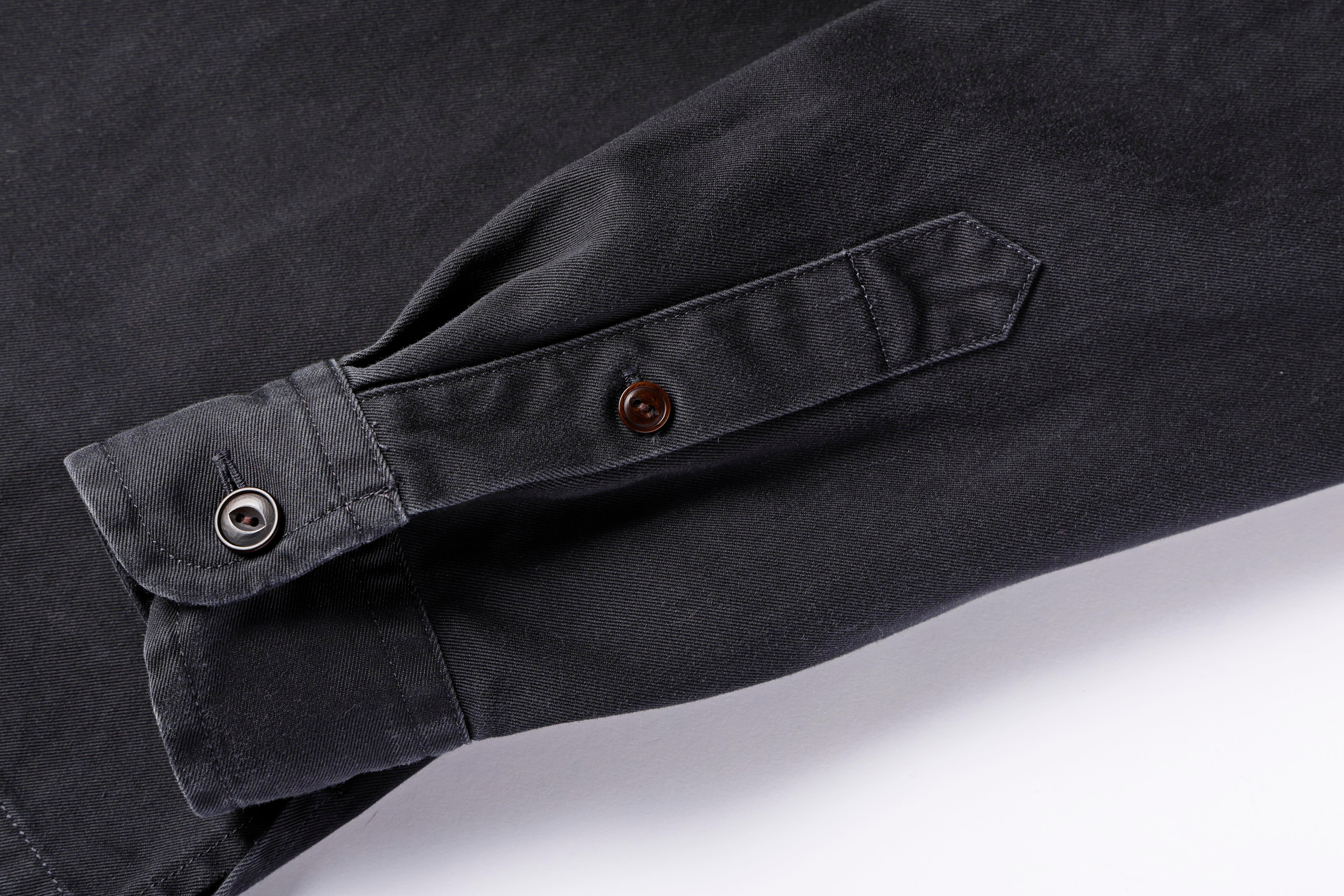 ADAMS-Work Shirt Jacket / Dusty NAVY