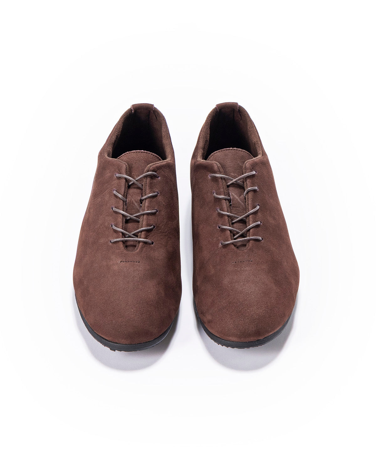 JAZZ 平底鞋 / 棕色(磨砂皮)