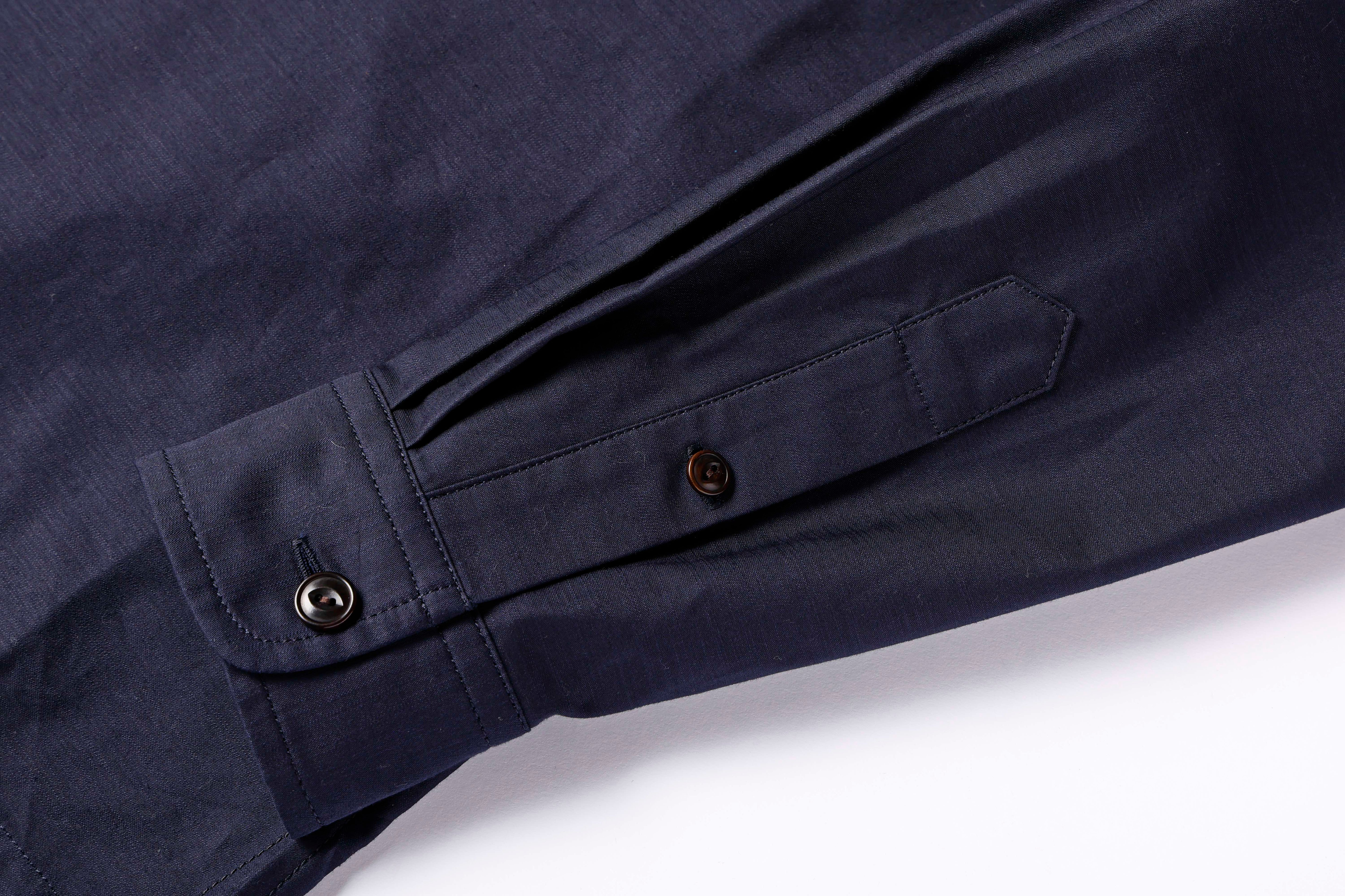 ADAMS-Work Shirt Jacket / NAVY