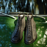 HENRY(ヘンリー)D.GREY CANVAS/VACHETTA BLK