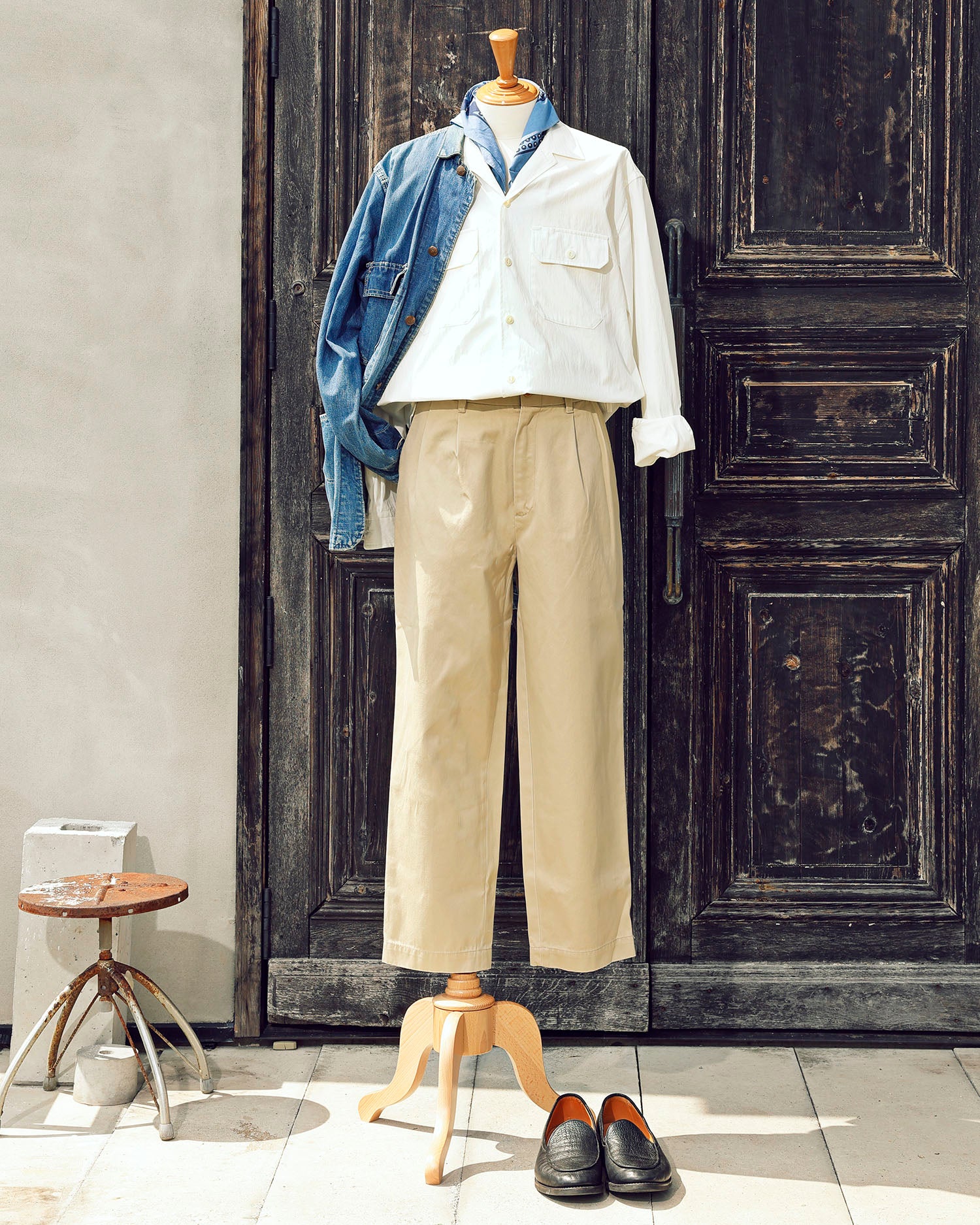 FELLINI-Double Pleated Trousers