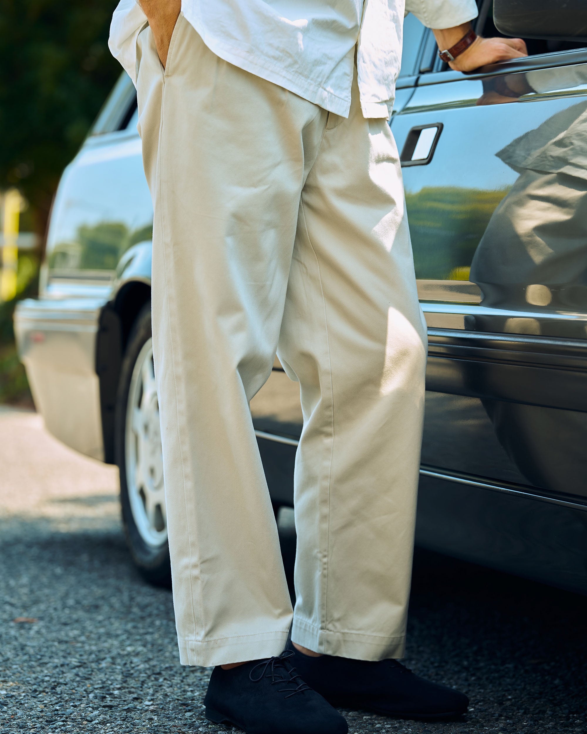 FELLINI-Double Pleated Trousers