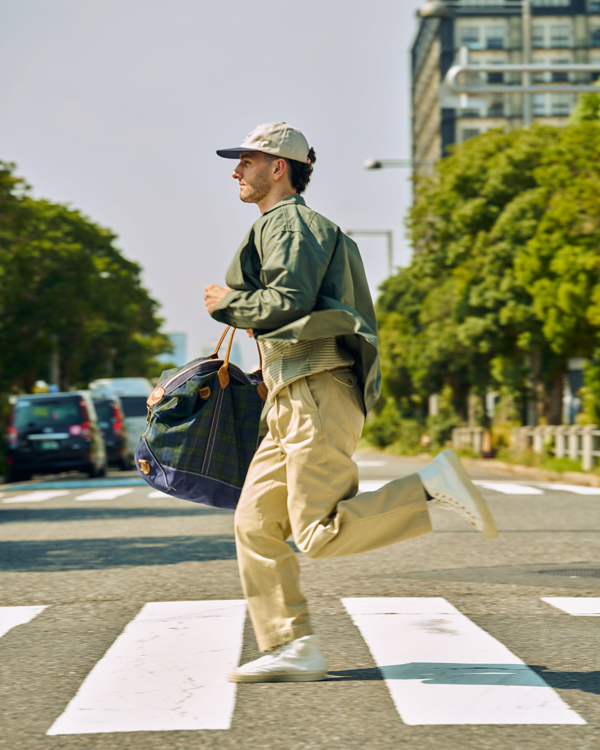ADAMS-Work Shirt Jacket / OLIVE