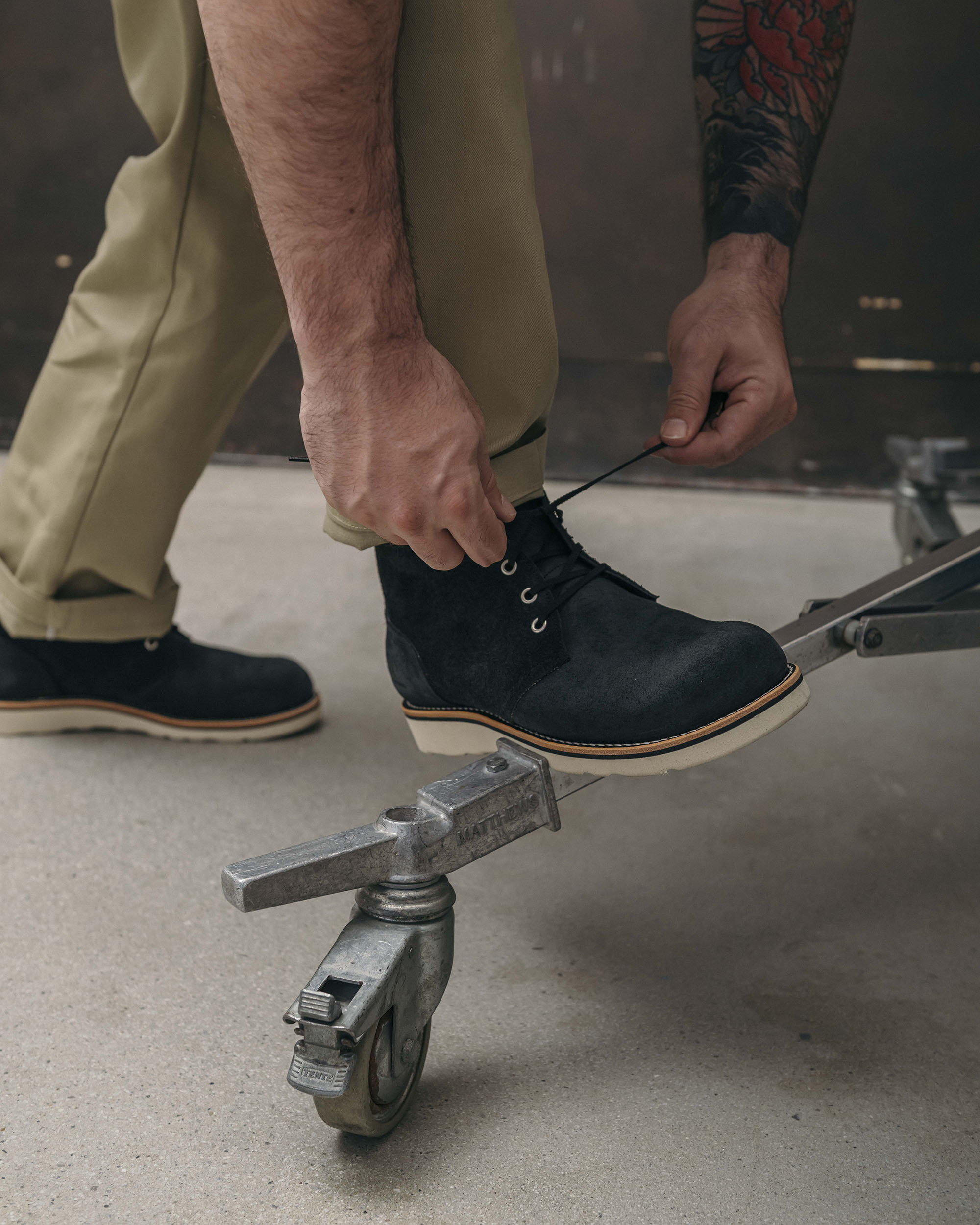 MAHOUT（マハウト）INK BLK/ROUGHOUT