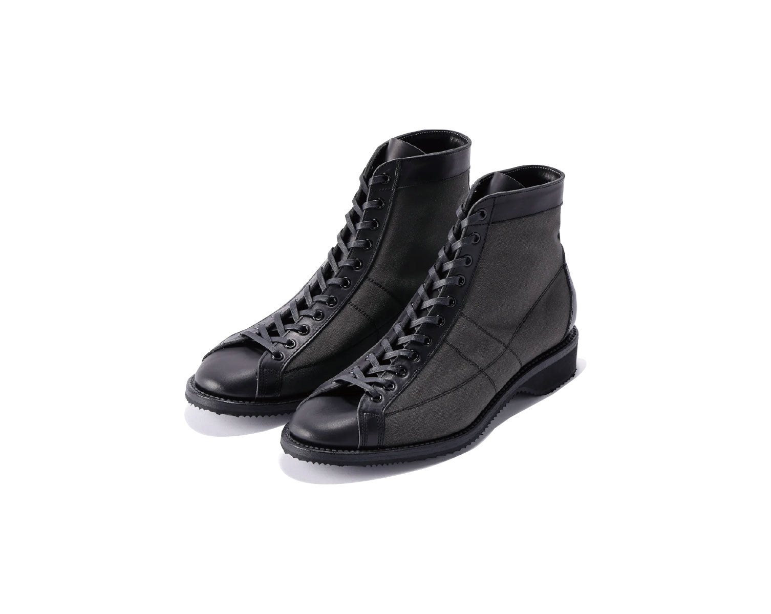 HENRY D.GREY CANVAS/VACHETTA BLK