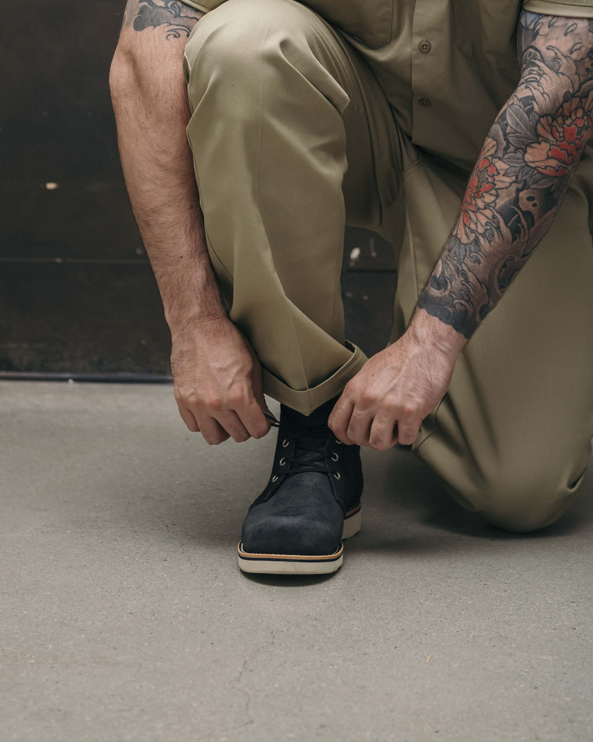 MAHOUT（マハウト）INK BLK/ROUGHOUT