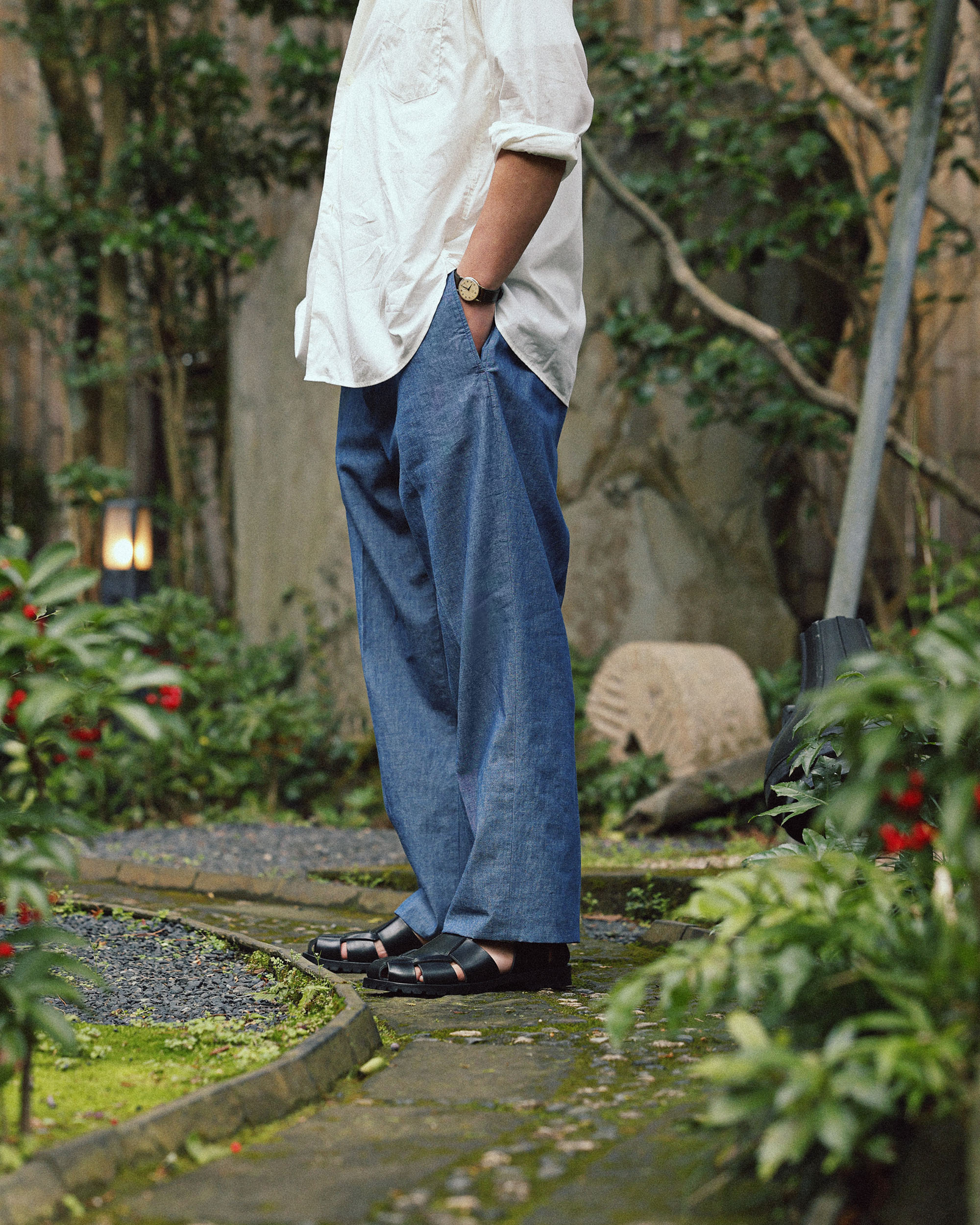 HEMINGWAY (ヘミングウェイ)  VEGETABLE BLK/COW
