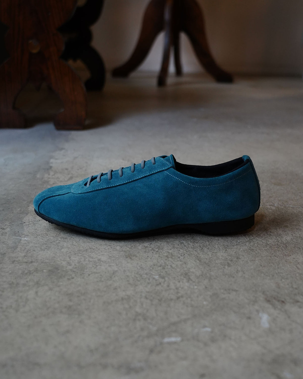 JAZZ flat shoes / BROWN