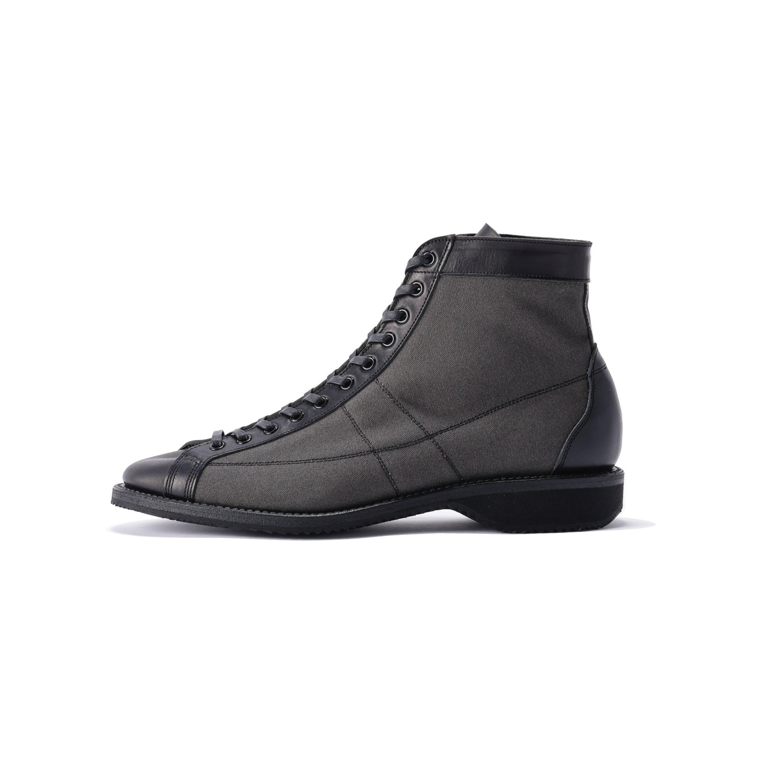 HENRY D.GREY CANVAS/VACHETTA BLK