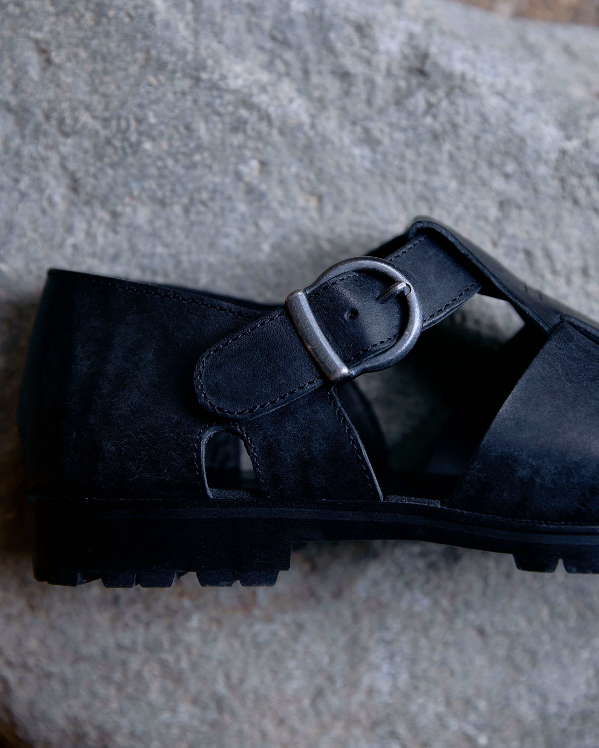 HEMINGWAY SCRATCH BLK/COW