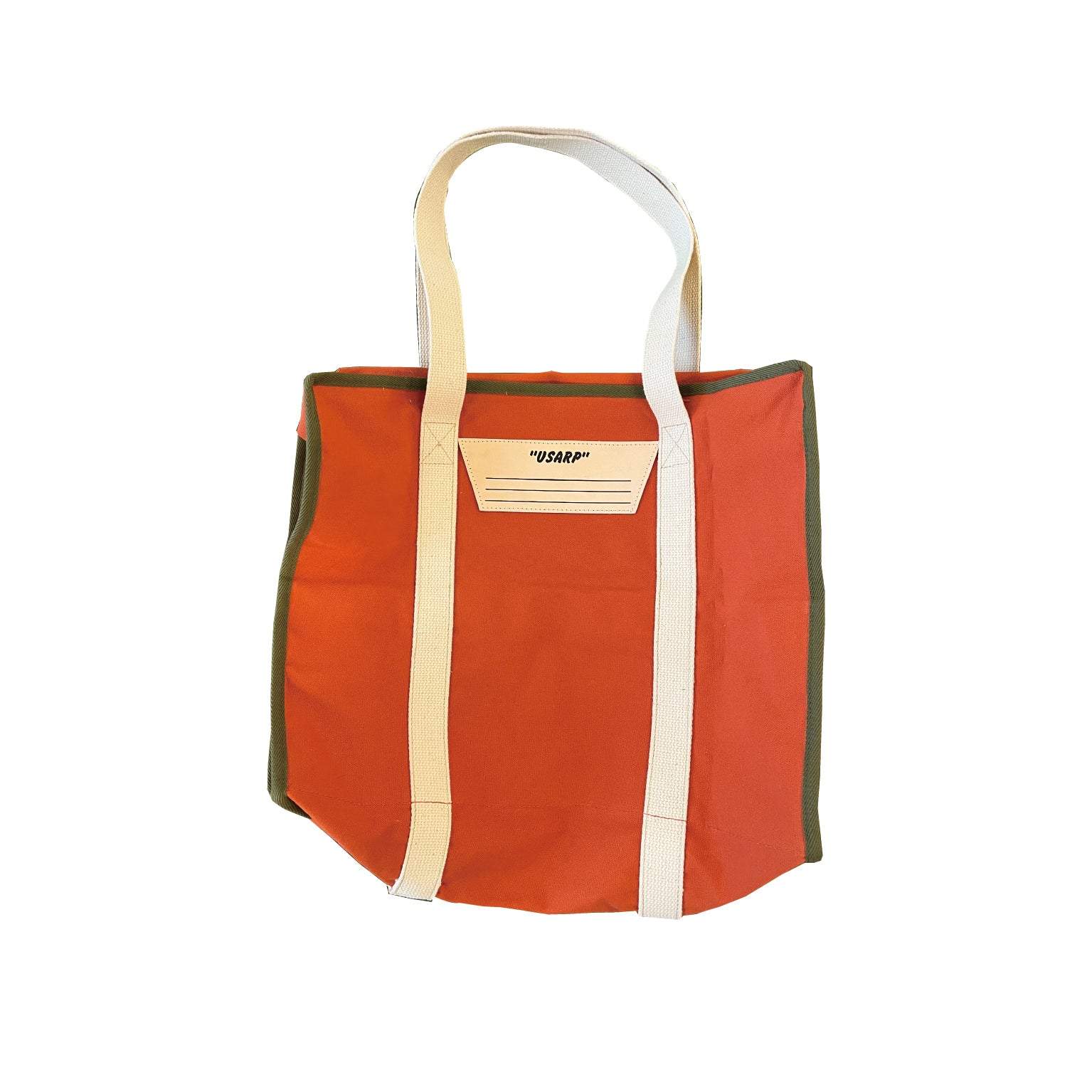 USARP 手提袋（橙色/白色）