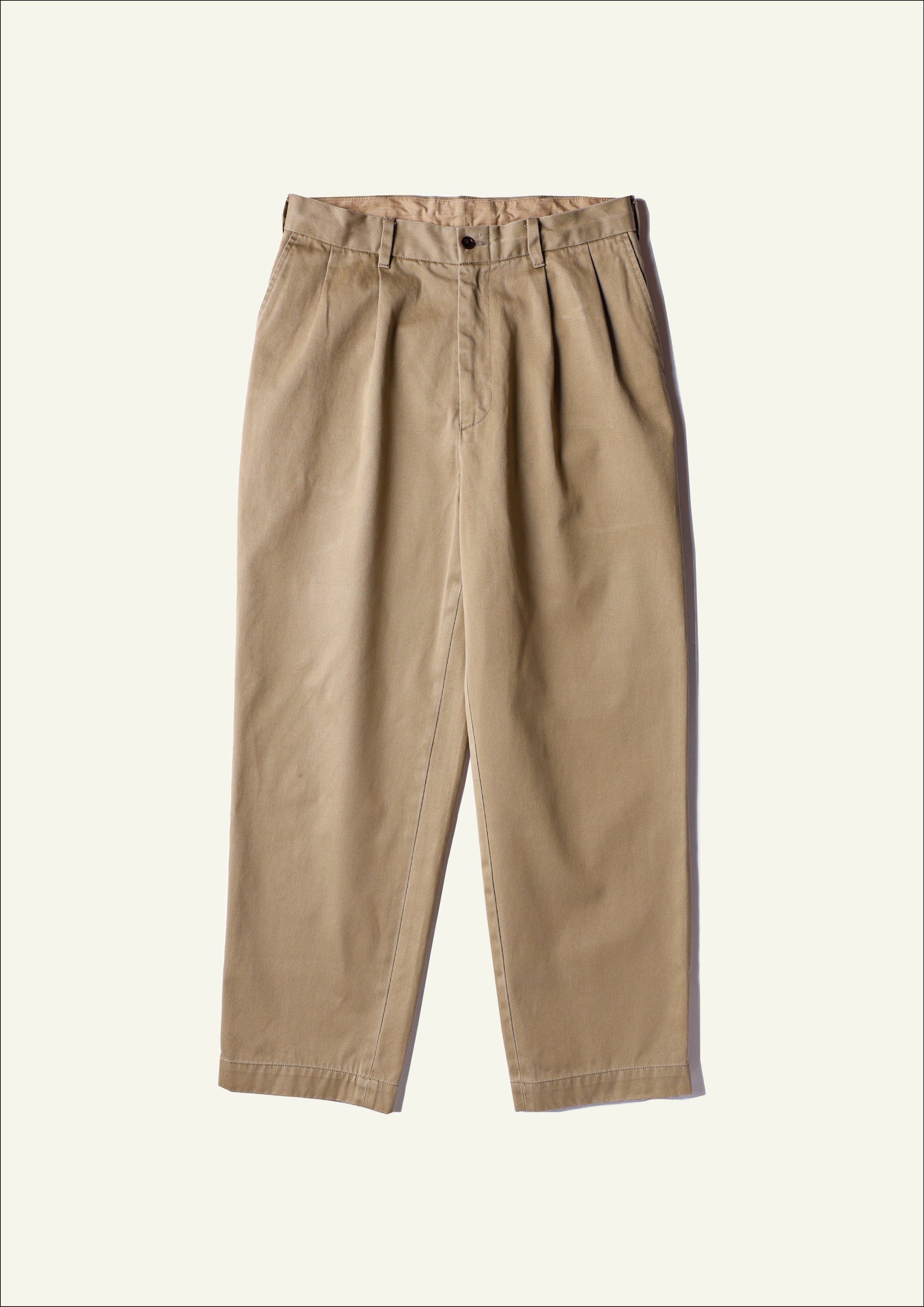 FELLINI-Double Pleated Trousers