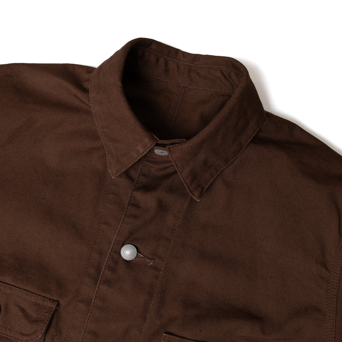 Fit's Like A Hug Coverall Jacket -BROWN-