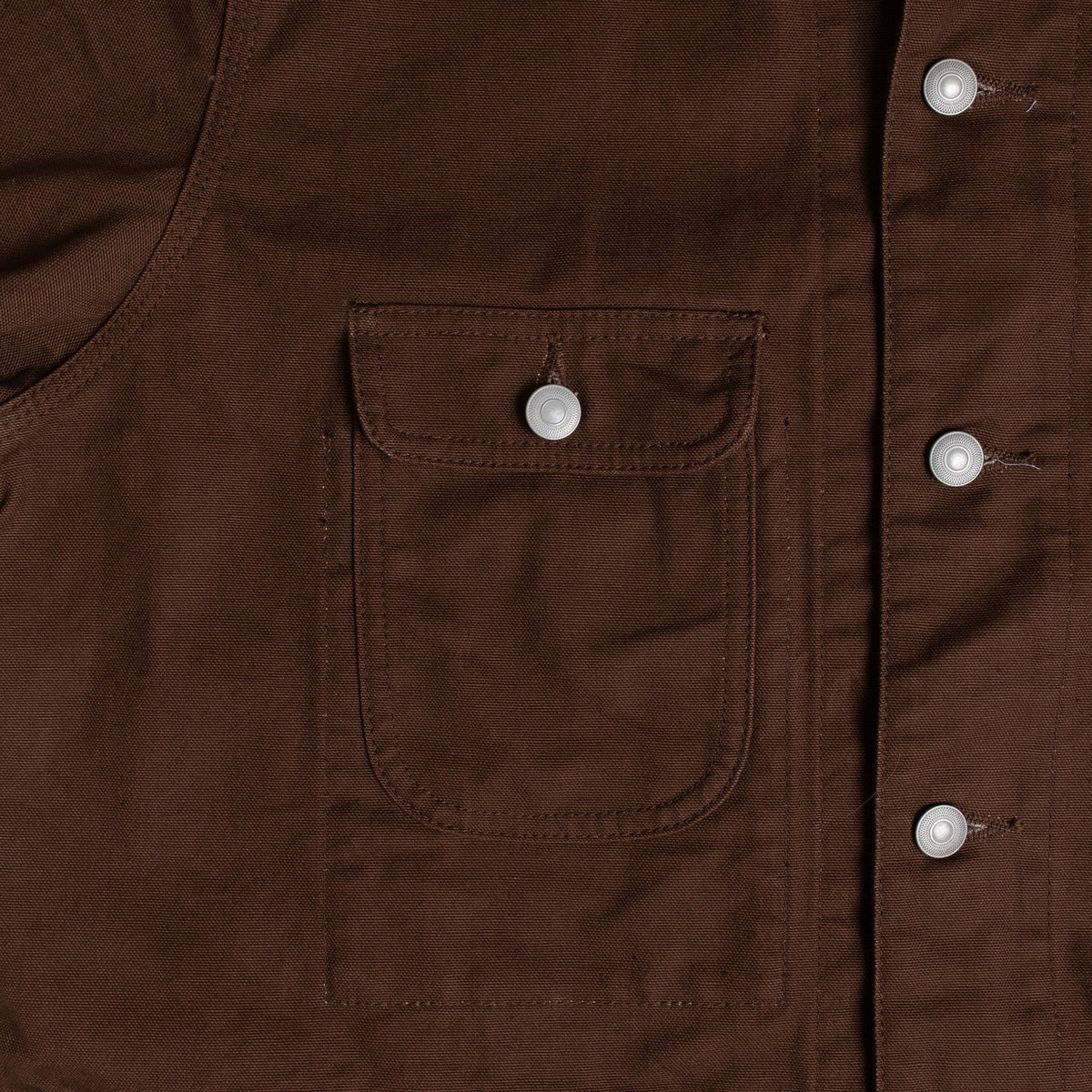 Fit's Like A Hug Coverall Jacket -BROWN-