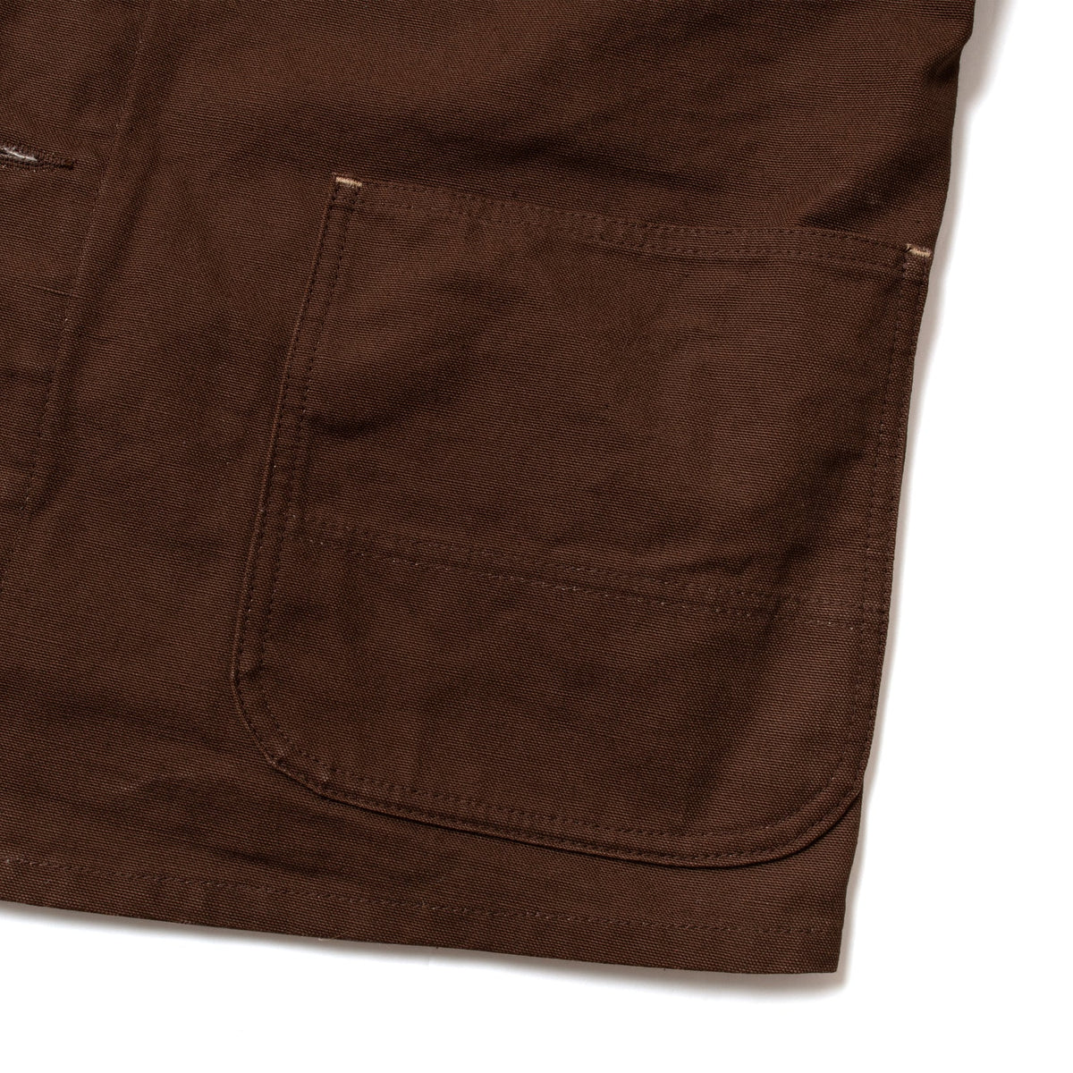 Fit's Like A Hug Coverall Jacket -BROWN-