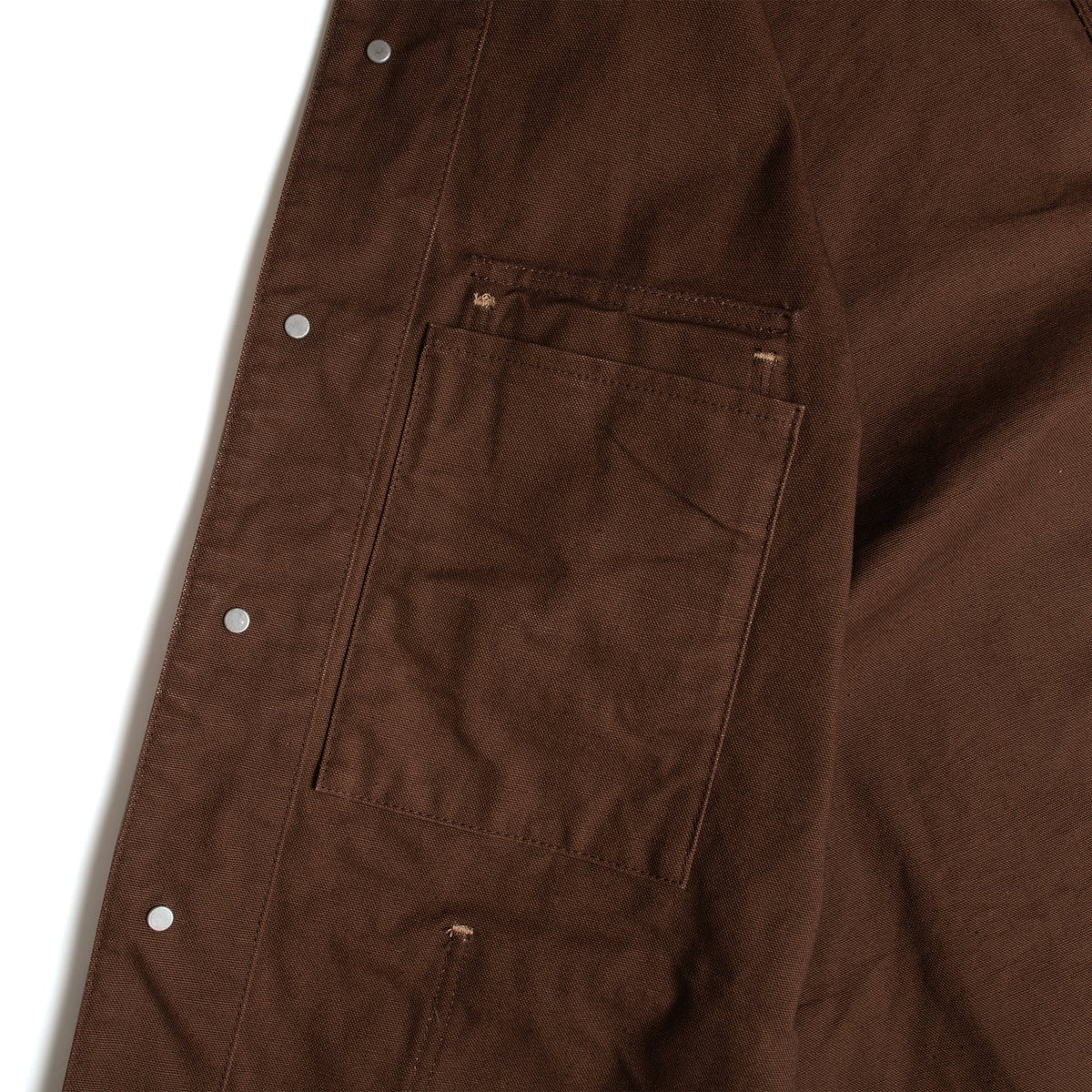 Fit's Like A Hug Coverall Jacket -BROWN-