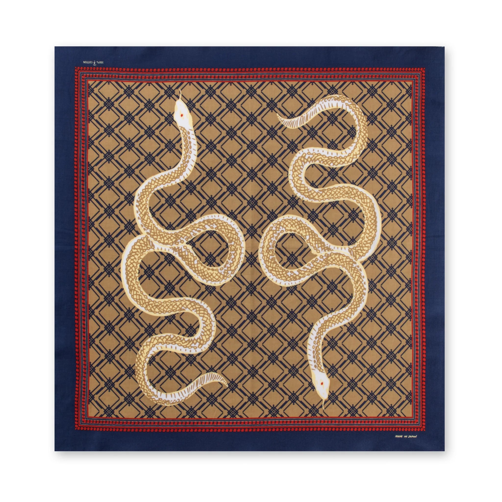 “白蛇”（70×70）-单耳品牌-