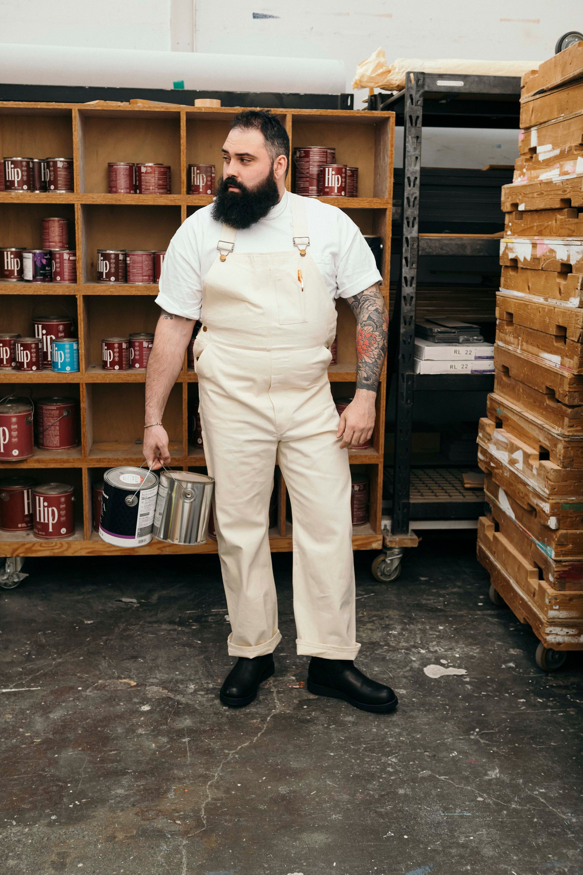 GRIDLEY（グリッドリー）OIL BLK/COW