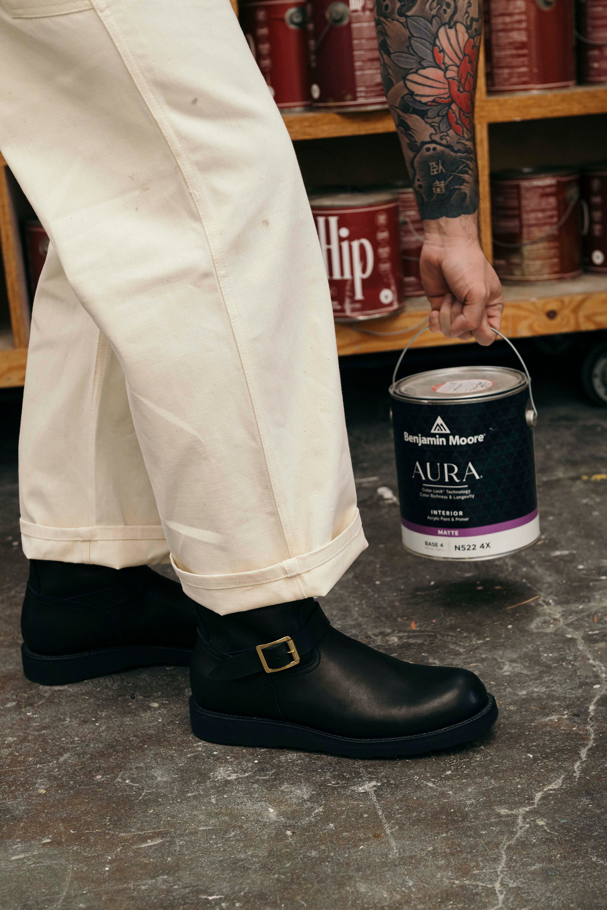 GRIDLEY（グリッドリー）OIL BLK/COW