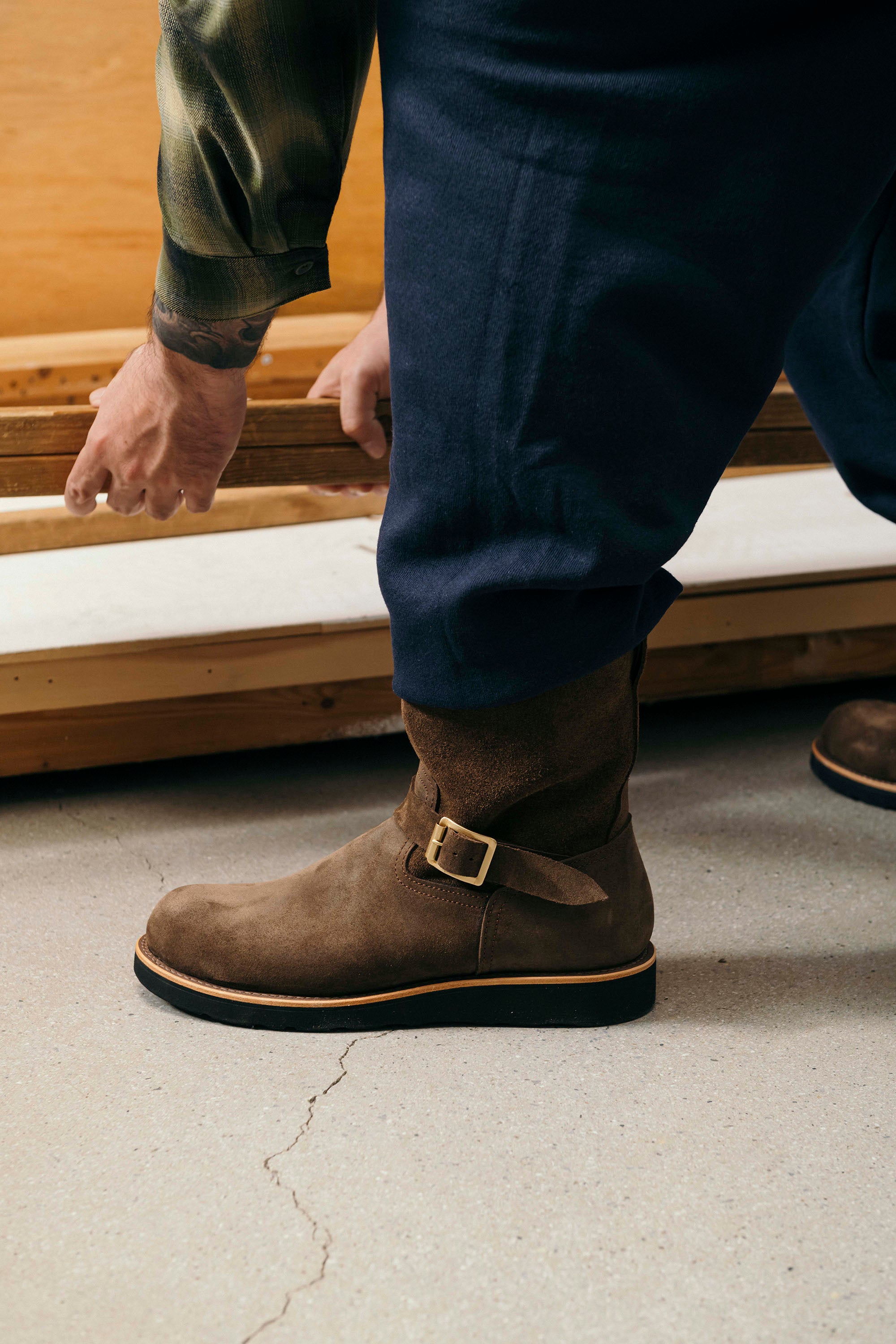 GRIDLEY 栗棕色/粗糙