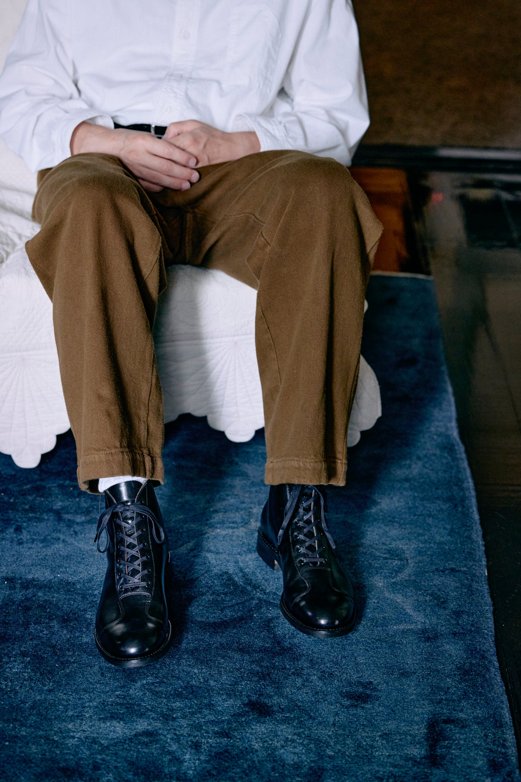 SPALDING 复古黑/小牛皮