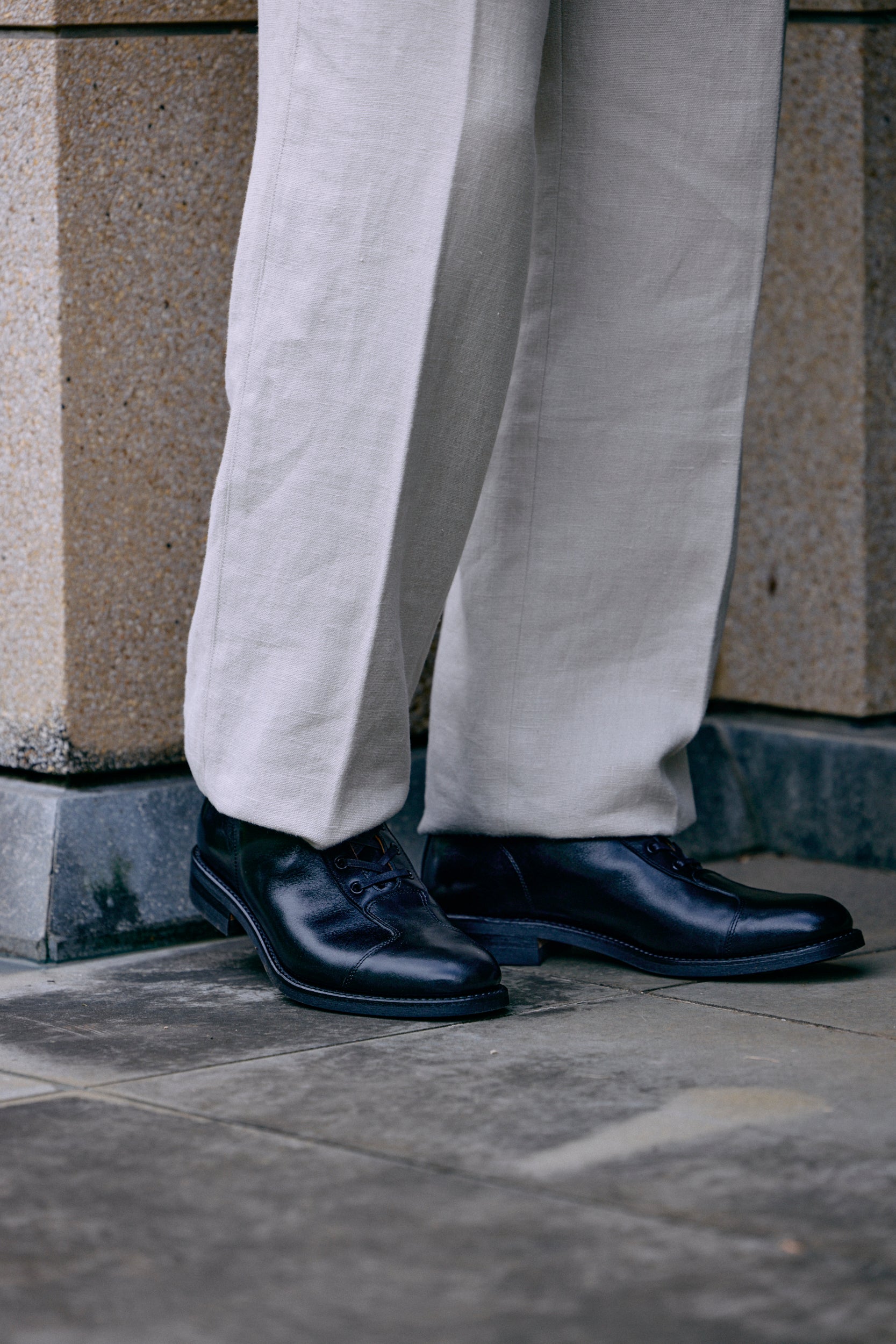 SPALDING 复古黑/小牛皮