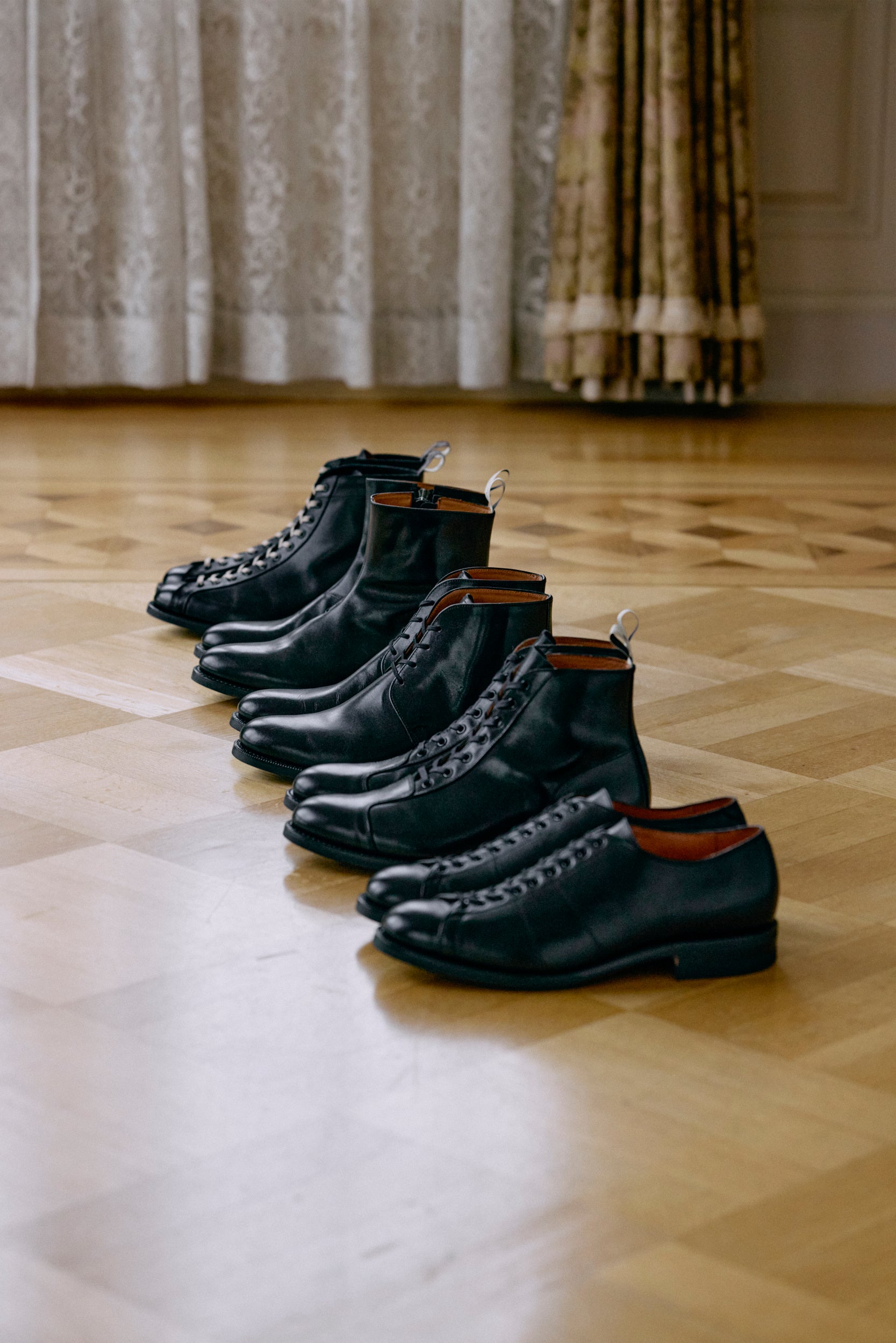 morgan homme leather boots y2k opium お兄系 morgan homme leather