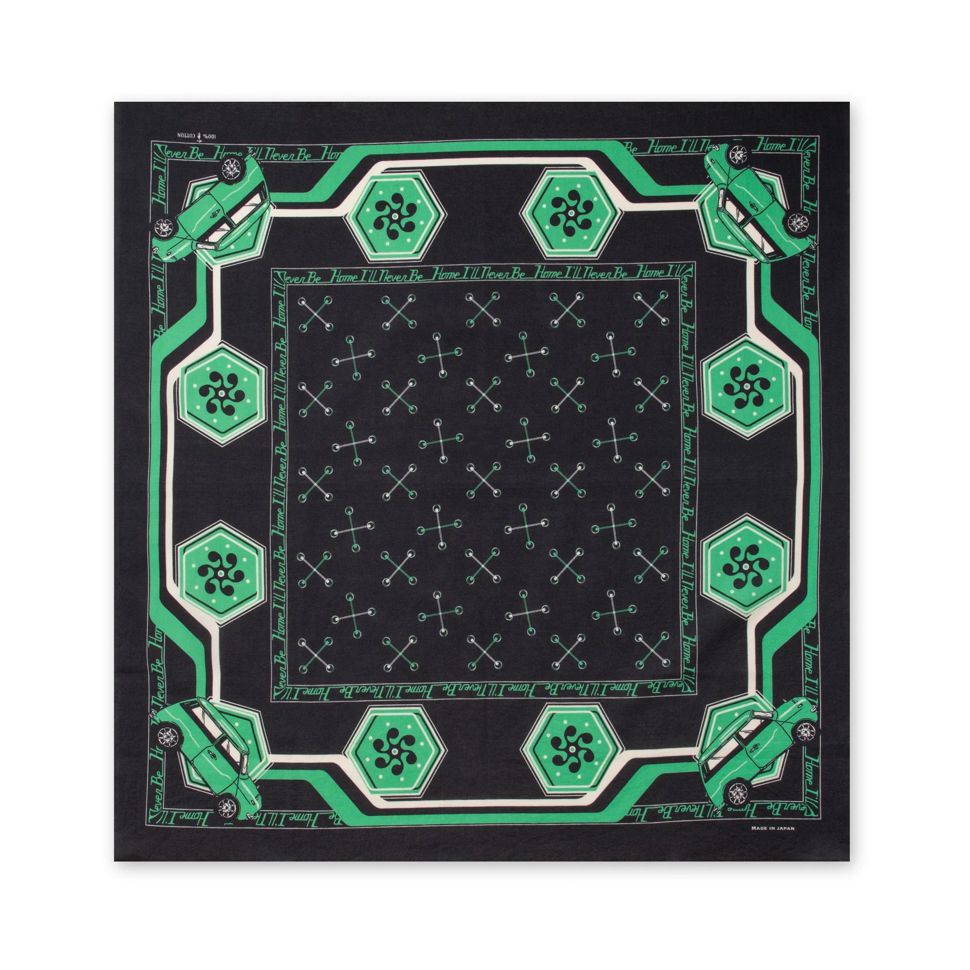 "Sakana" (70x70) - Single ear brand -