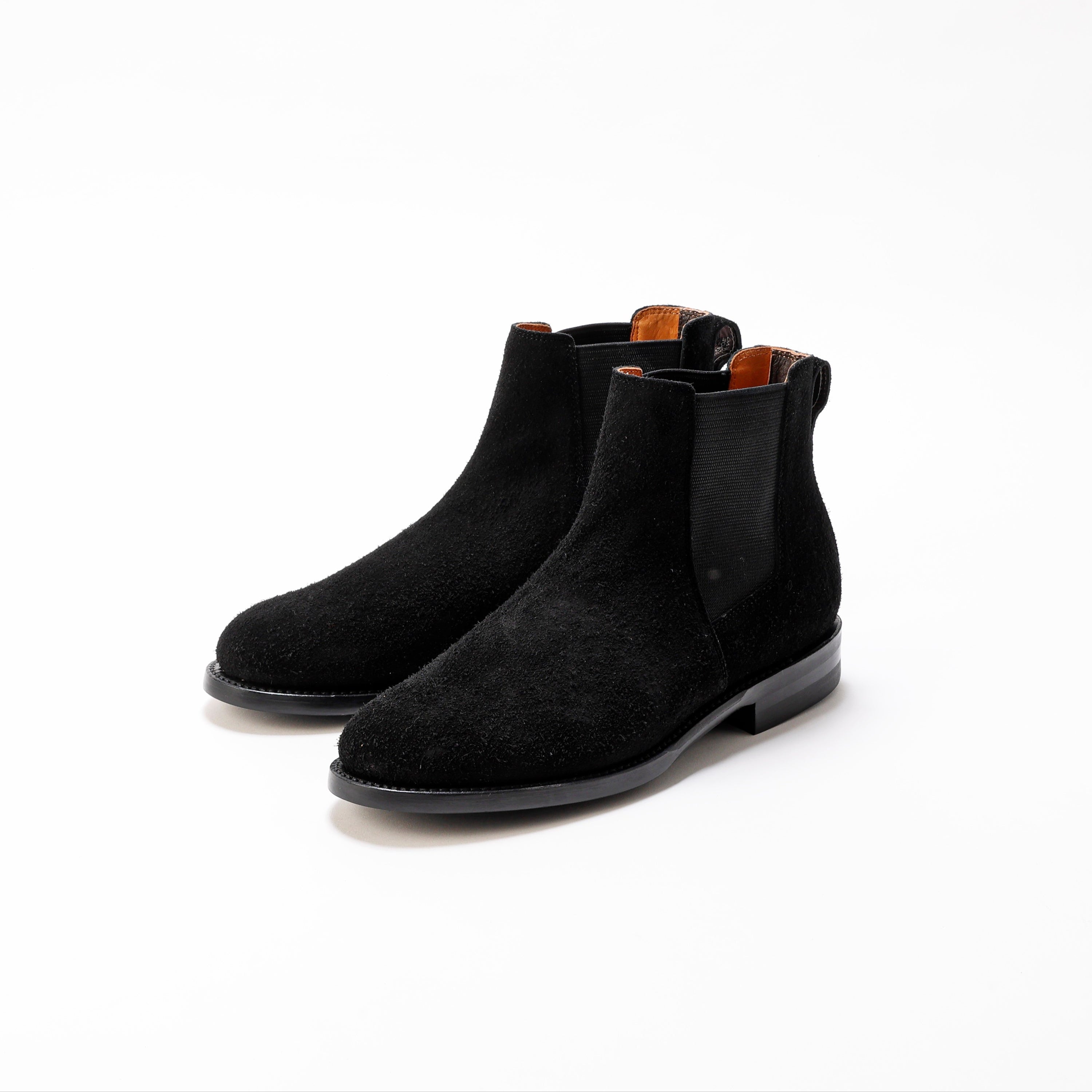 ALBERT (Albert) BLACK SUEDE/ CALF