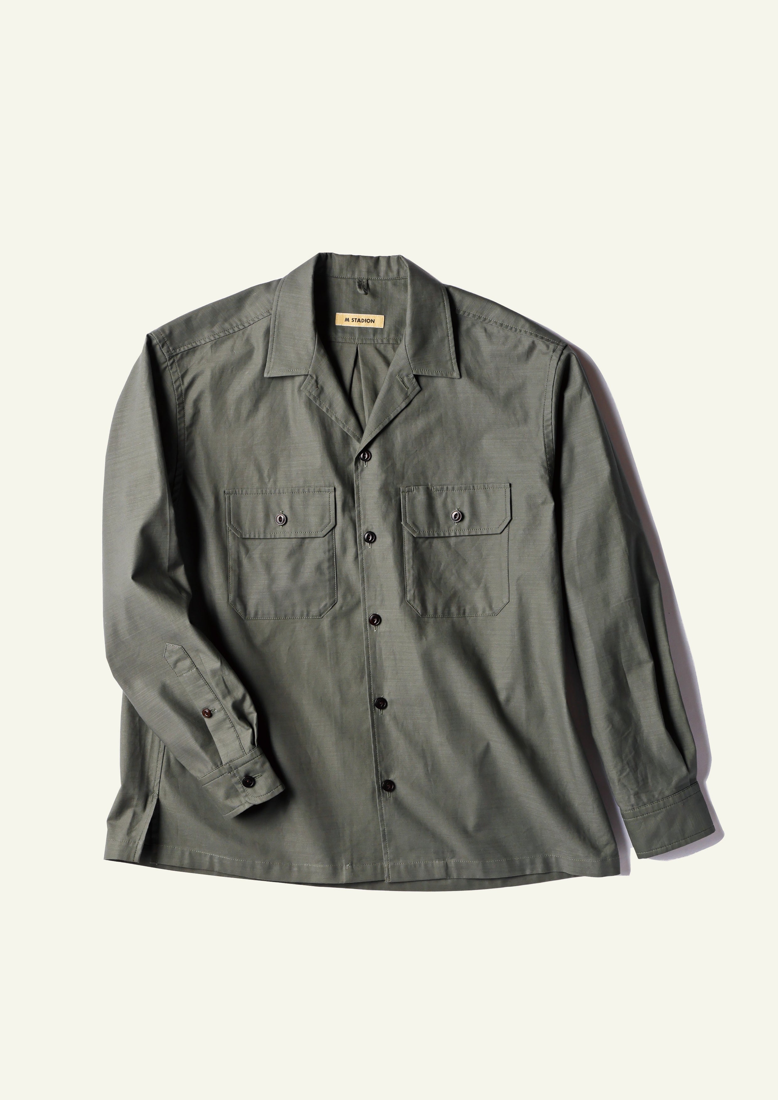 ADAMS-Work Shirt Jacket / OLIVE