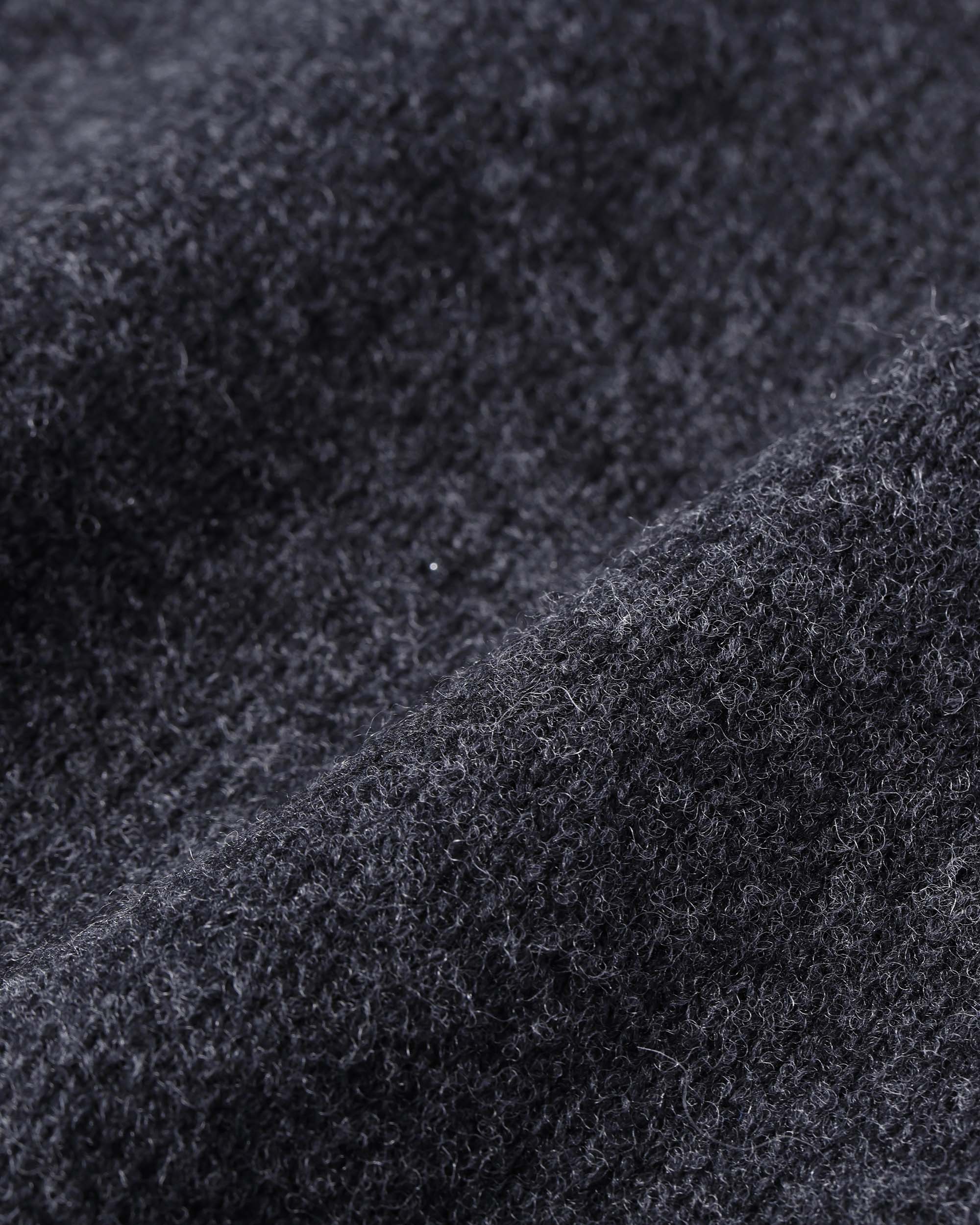 SABINE-Raglan Sleeve knit cashmere / CHAROCAL