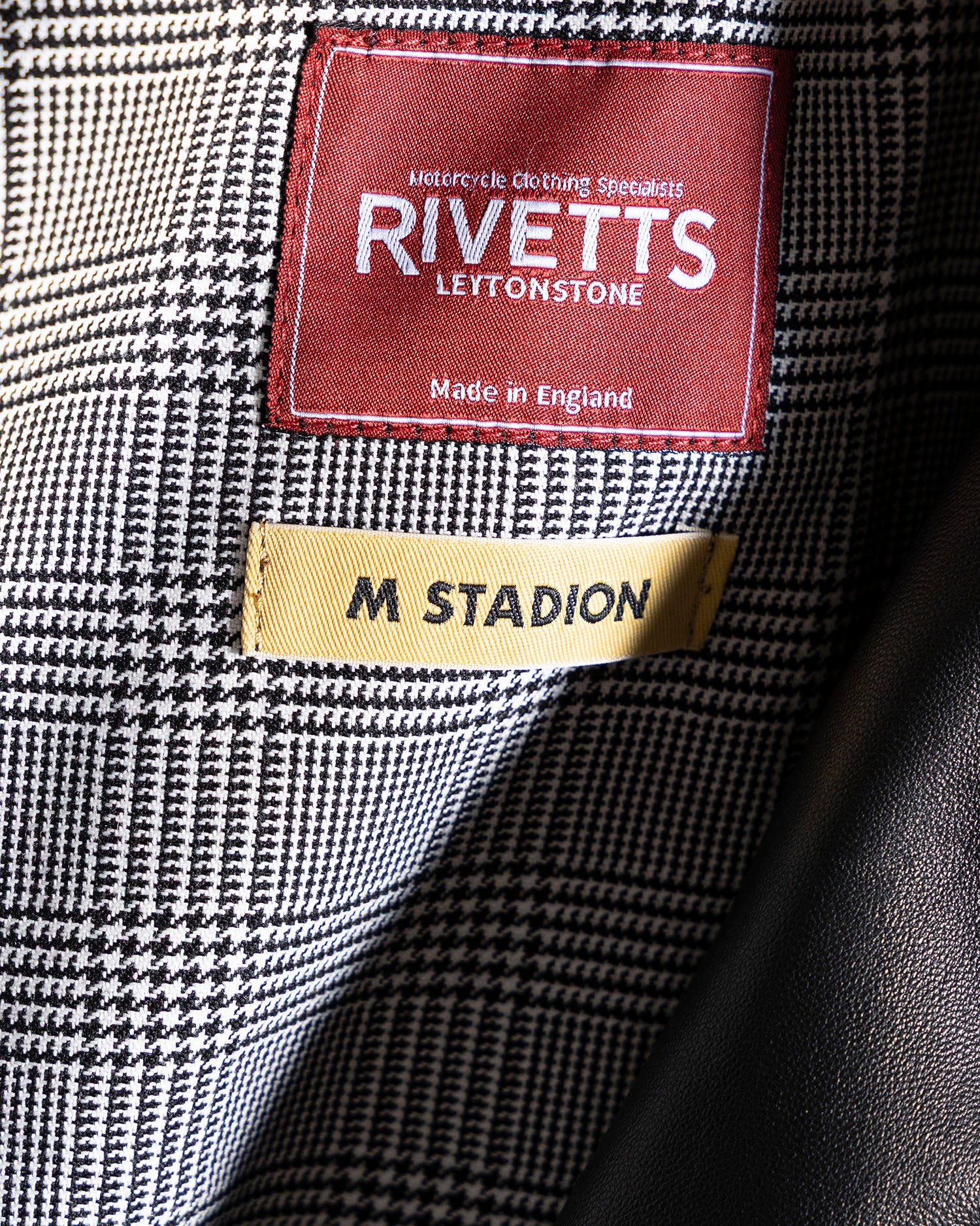 RIVETTS LIDARS JACKET / Model-C1 Croydon Regular Collar Lamb Black