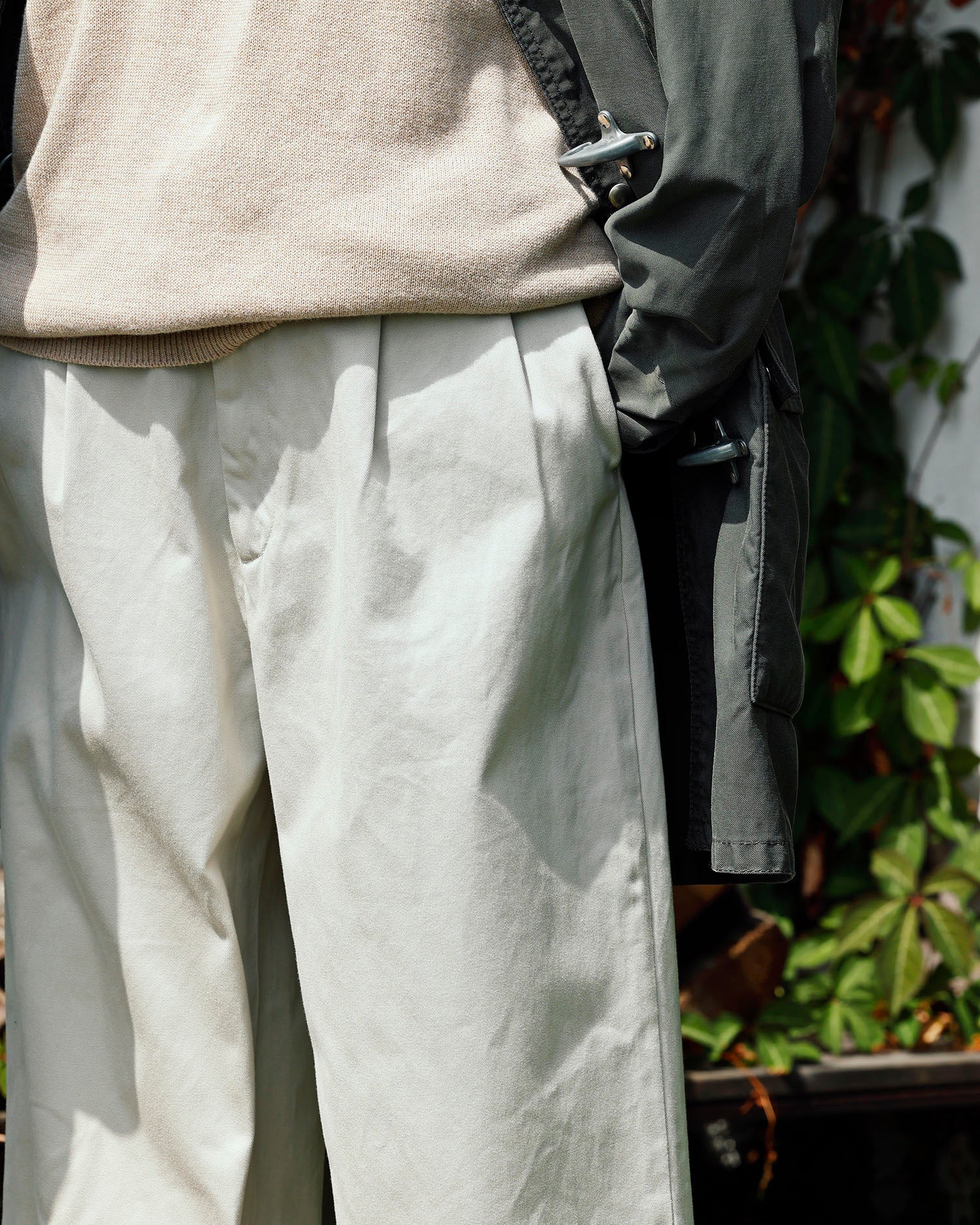 FELLINI-Double Pleated Trousers