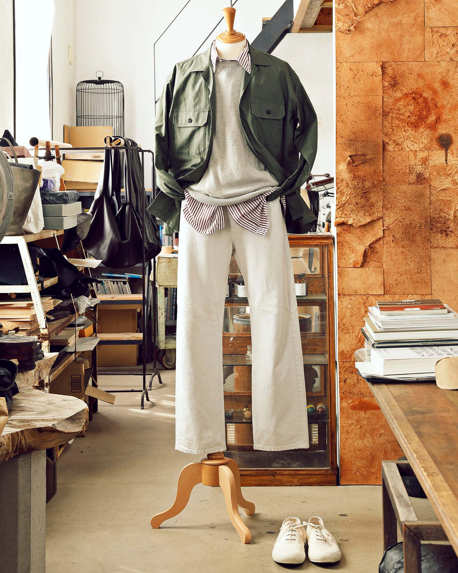 FELLINI-Double Pleated Trousers